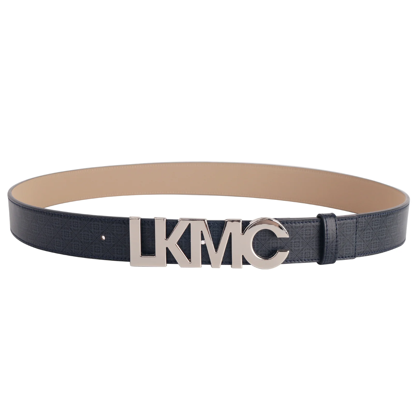 Buckle Logo Belt Black