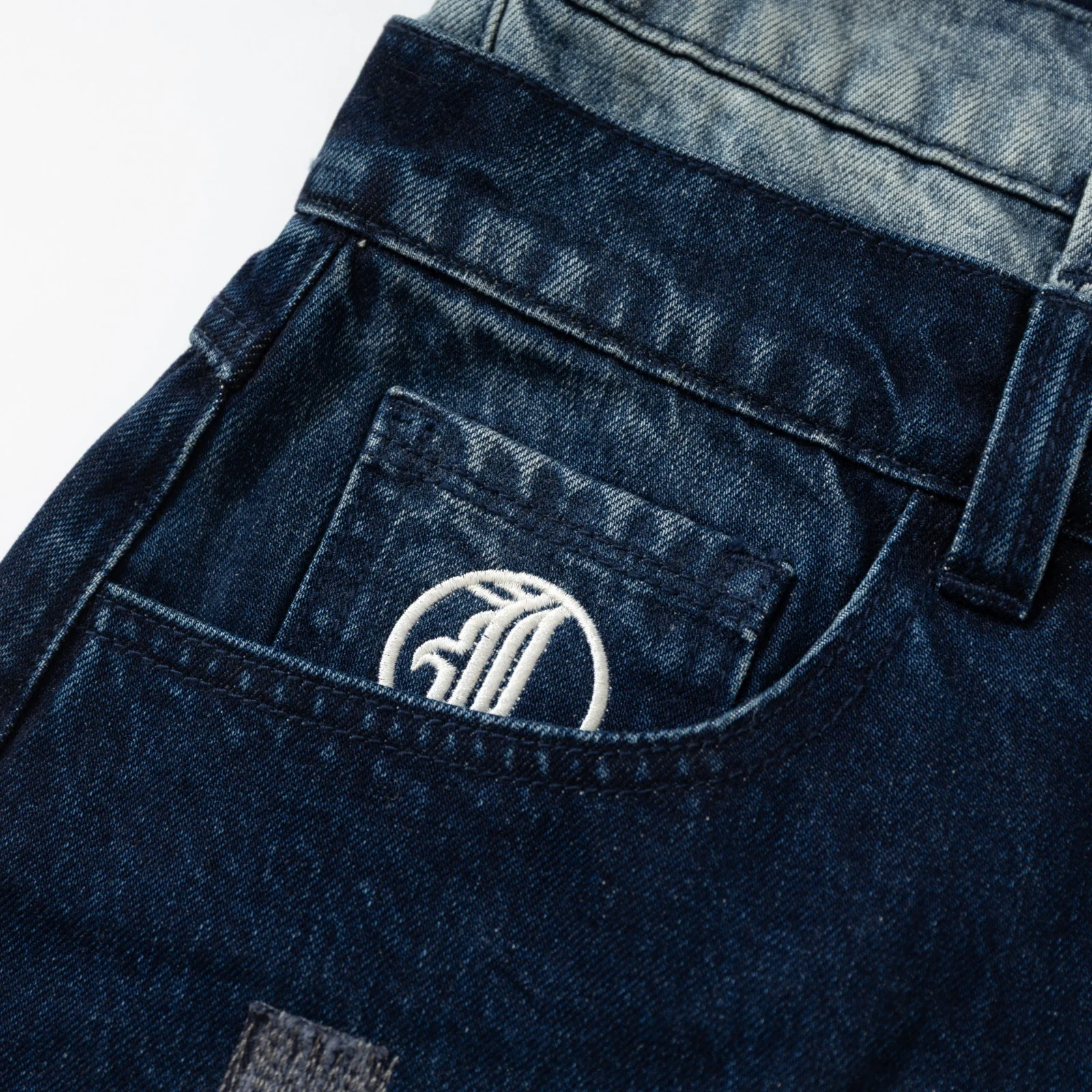 Jort - Double Waisted Blue