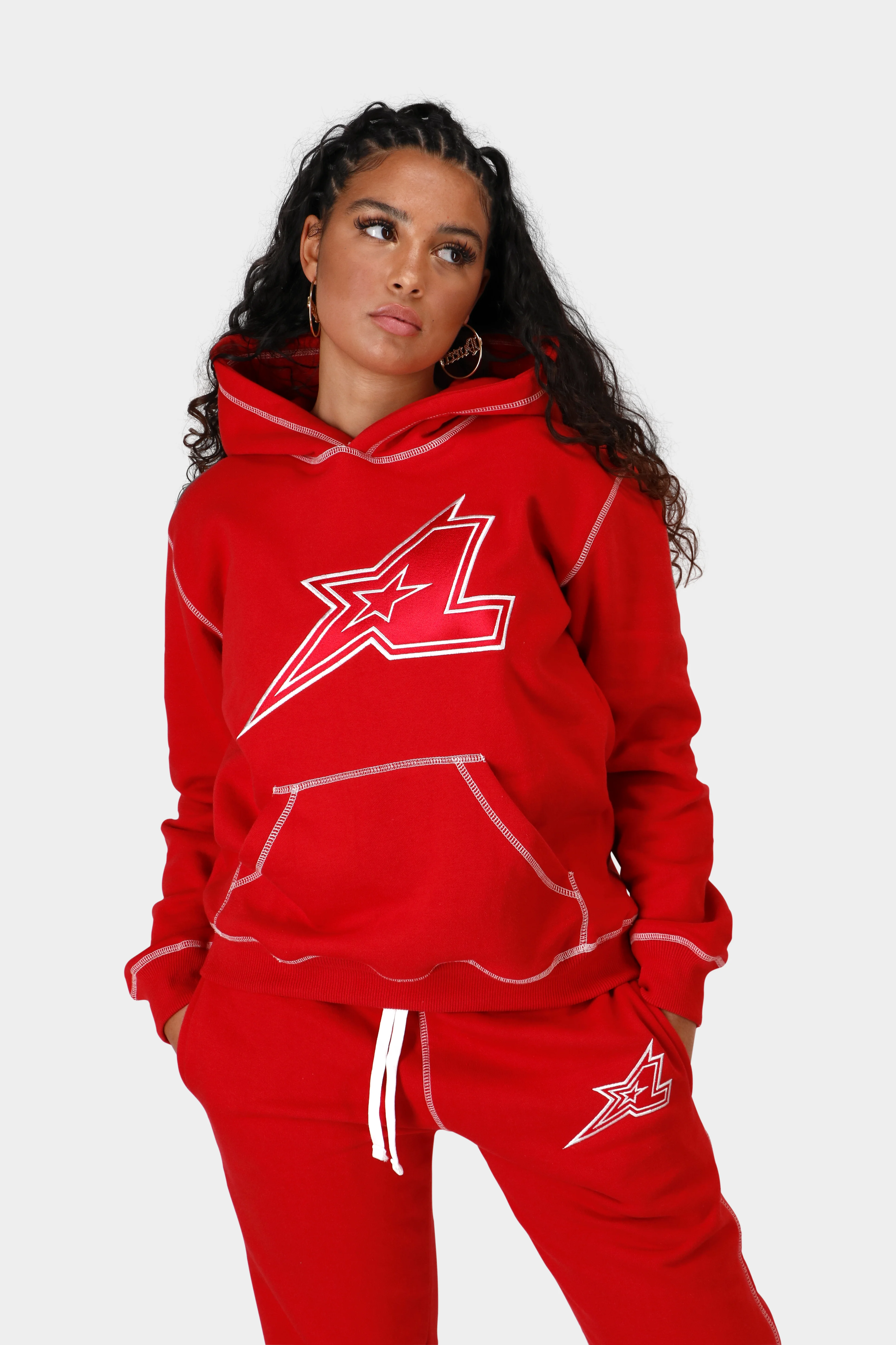 StarLine Red Hoodie