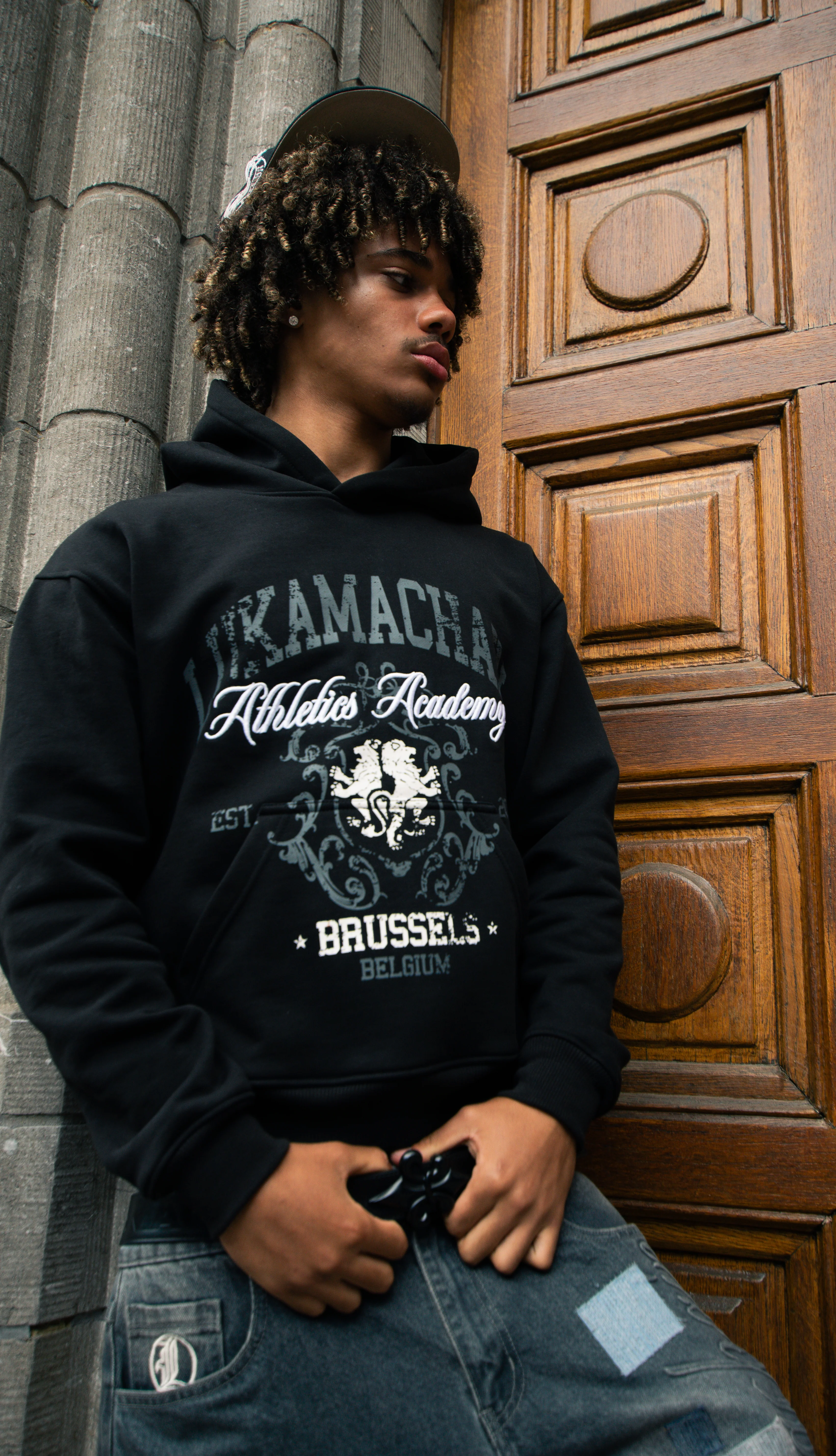 Hoodie High School Black