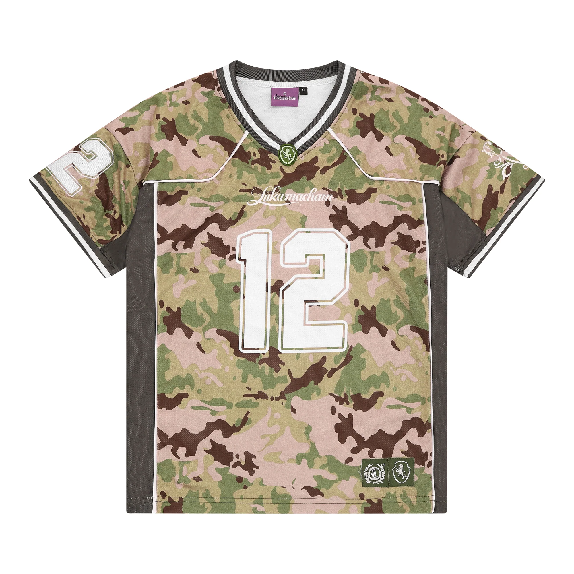 Camo Jersey Army Green