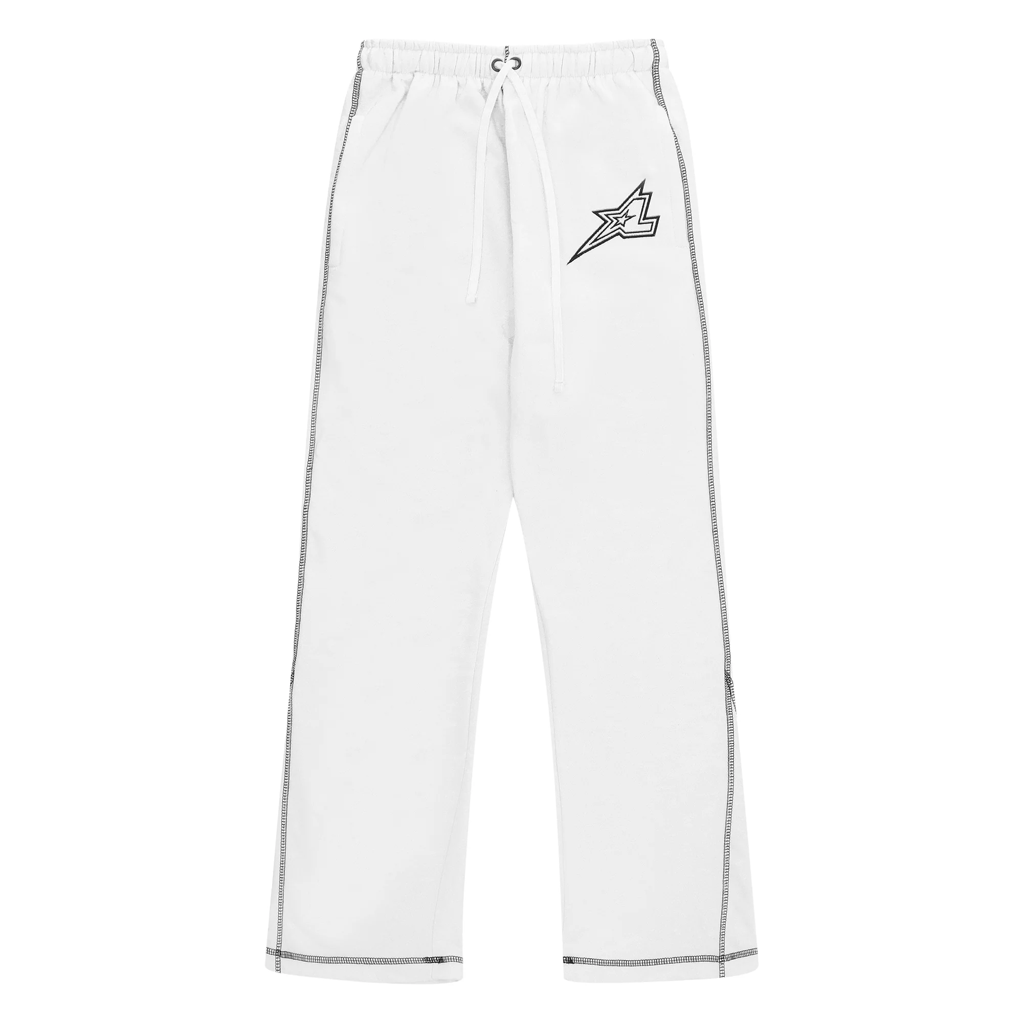 StarLine White Flared Jogger
