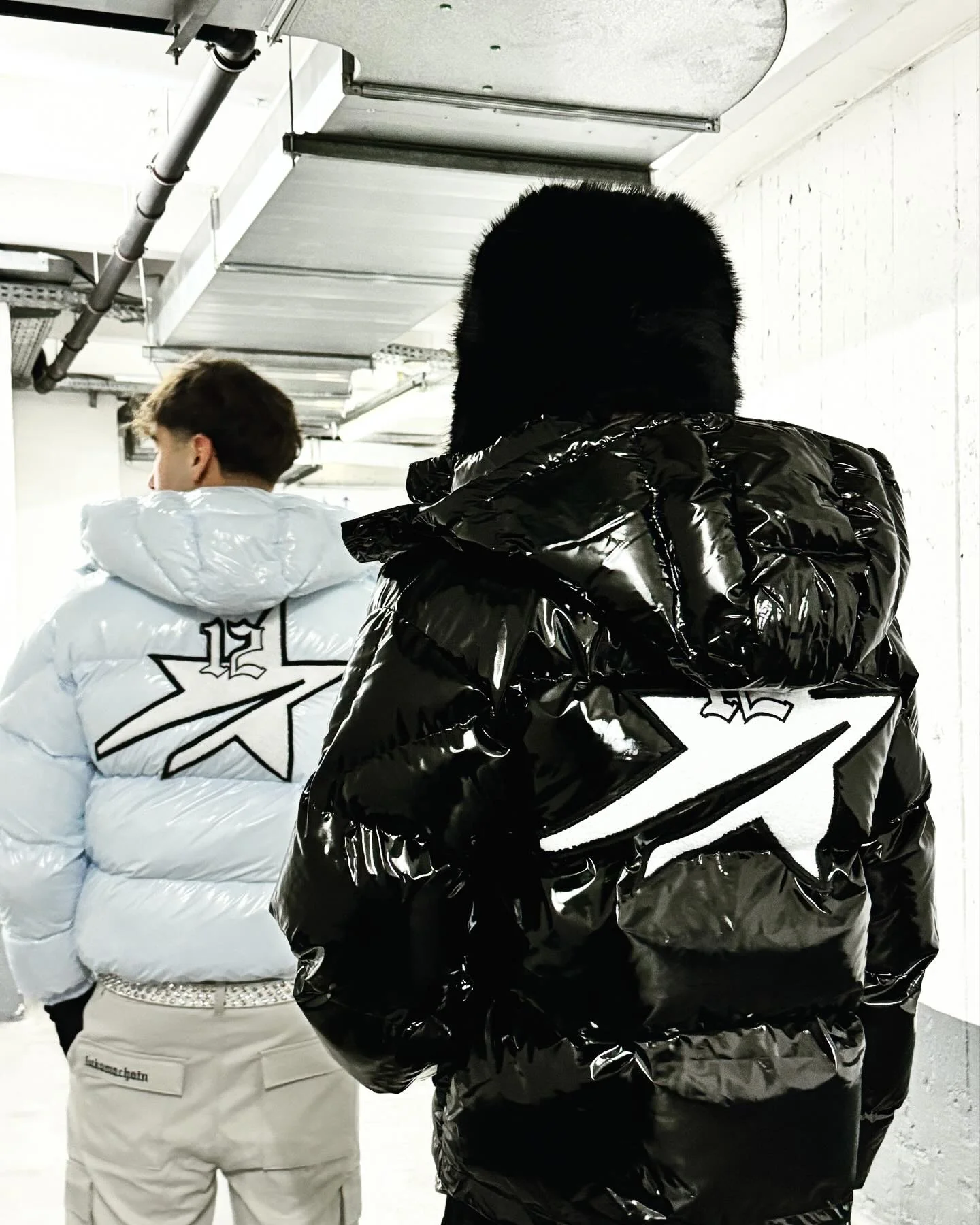 StarBoy Puffer Jacket Black