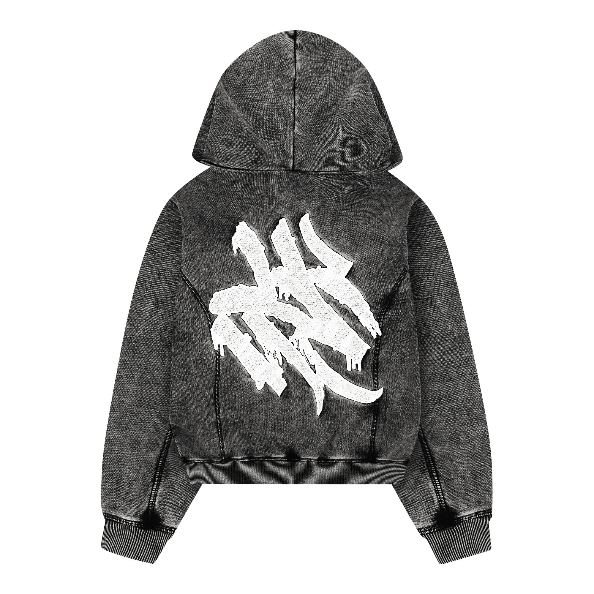 Ghost Hoodie with Back Logo