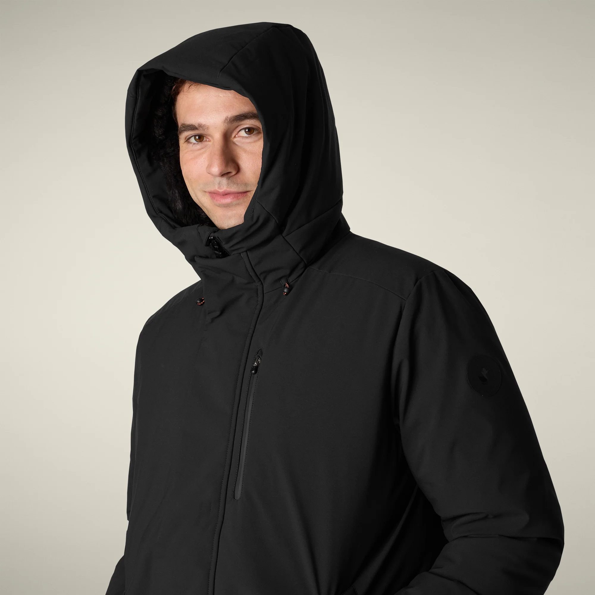 Men's Parka Antoine in black