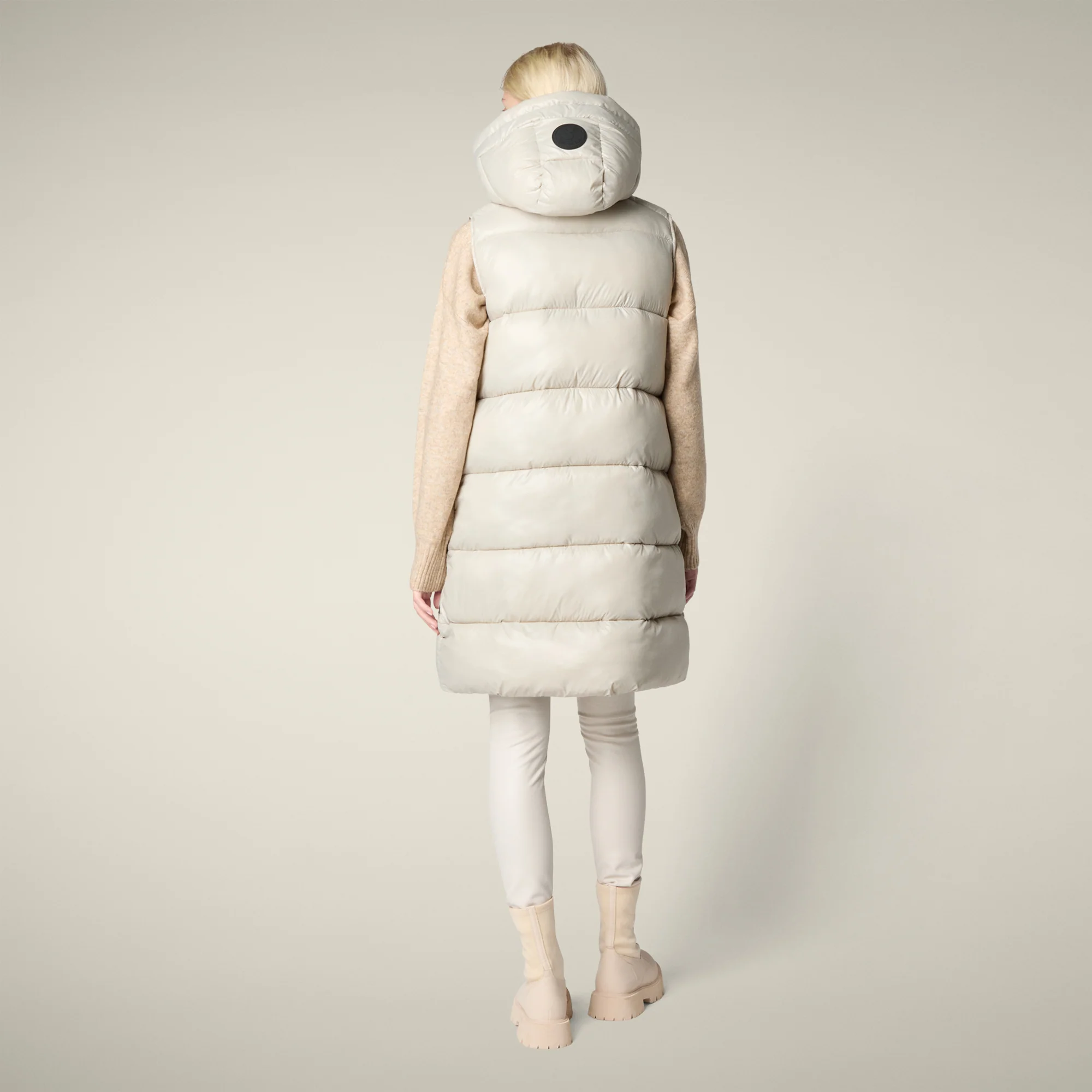 Women's Vest IRIA in rainy beige