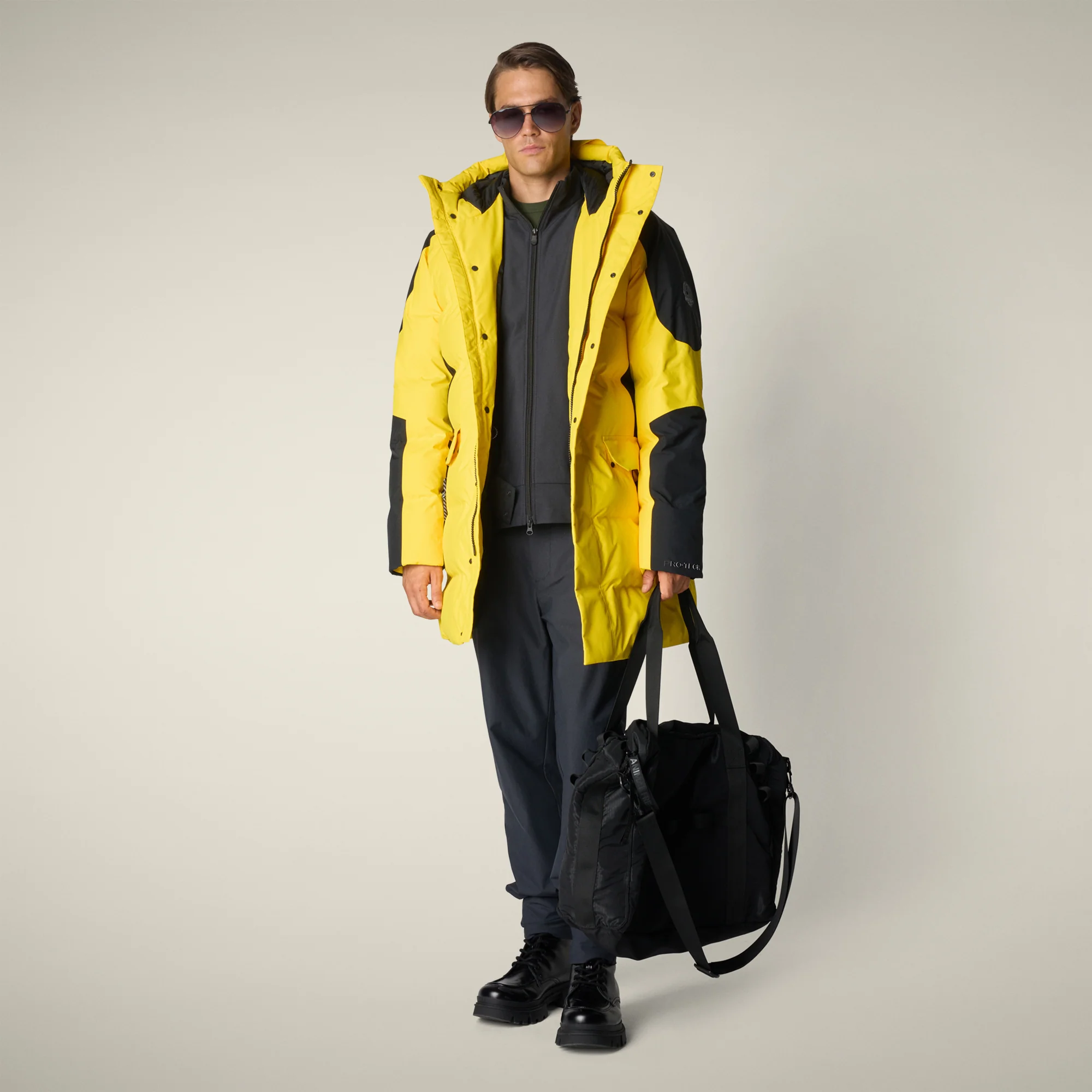 Men's Parka Everest in Real Yellow