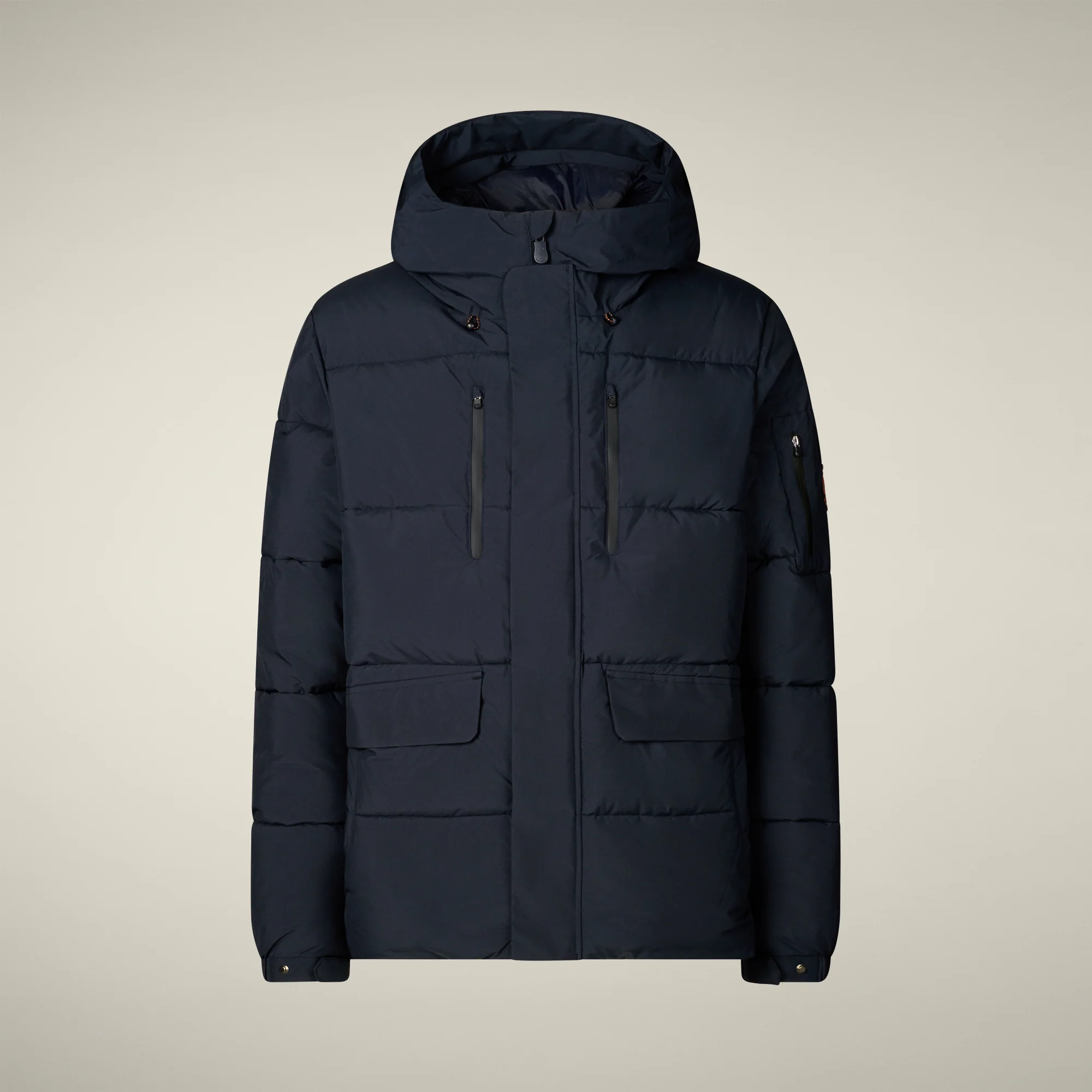 Men's Parka Alter in Blue Black