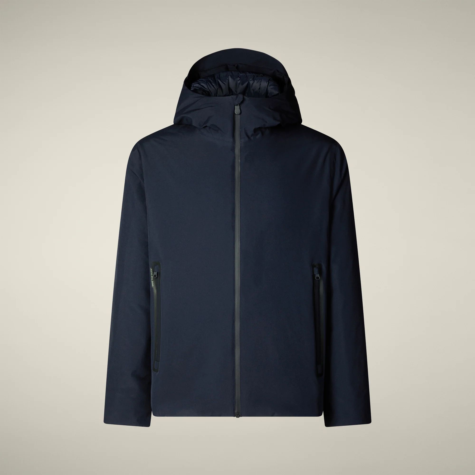 Men's hooded jacket flynn in blue black