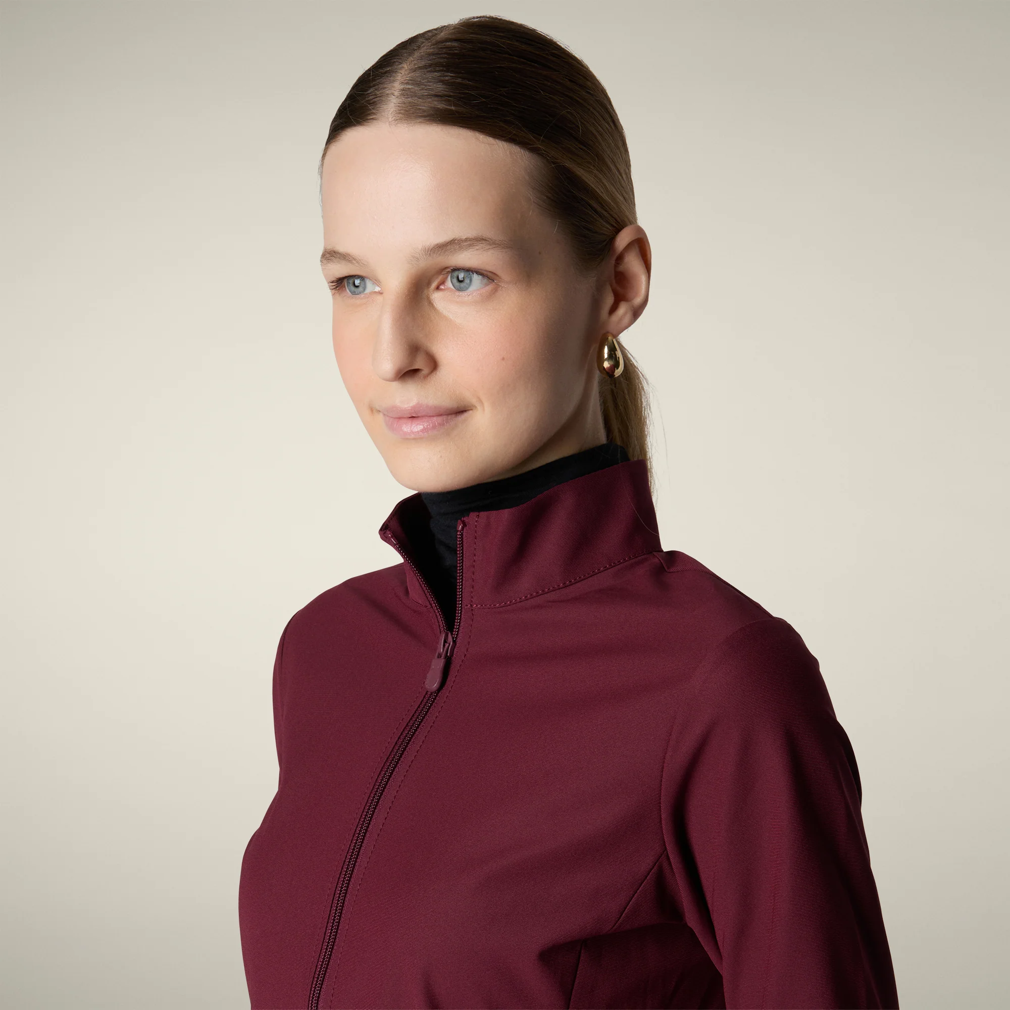 Women's Jacket Pella in Wine Red