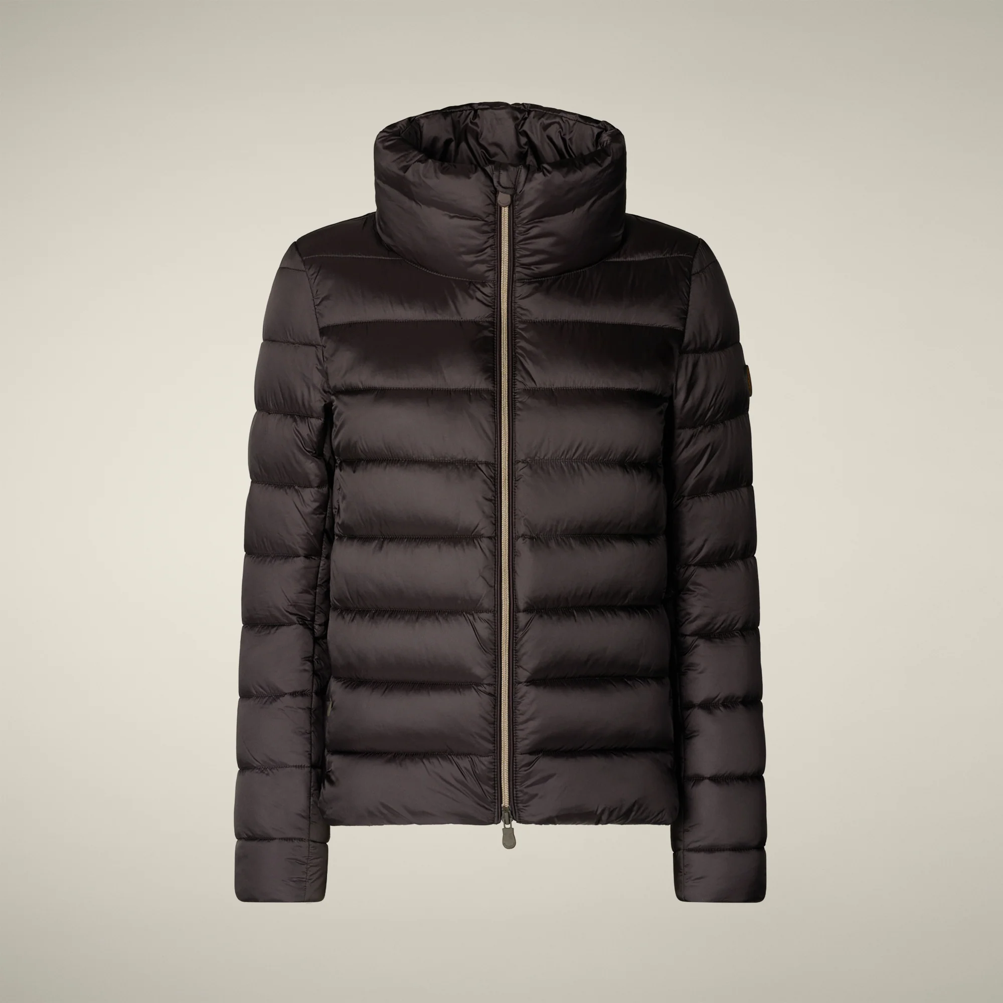 Women's Animal free puffer Jacket Elsie in brown black