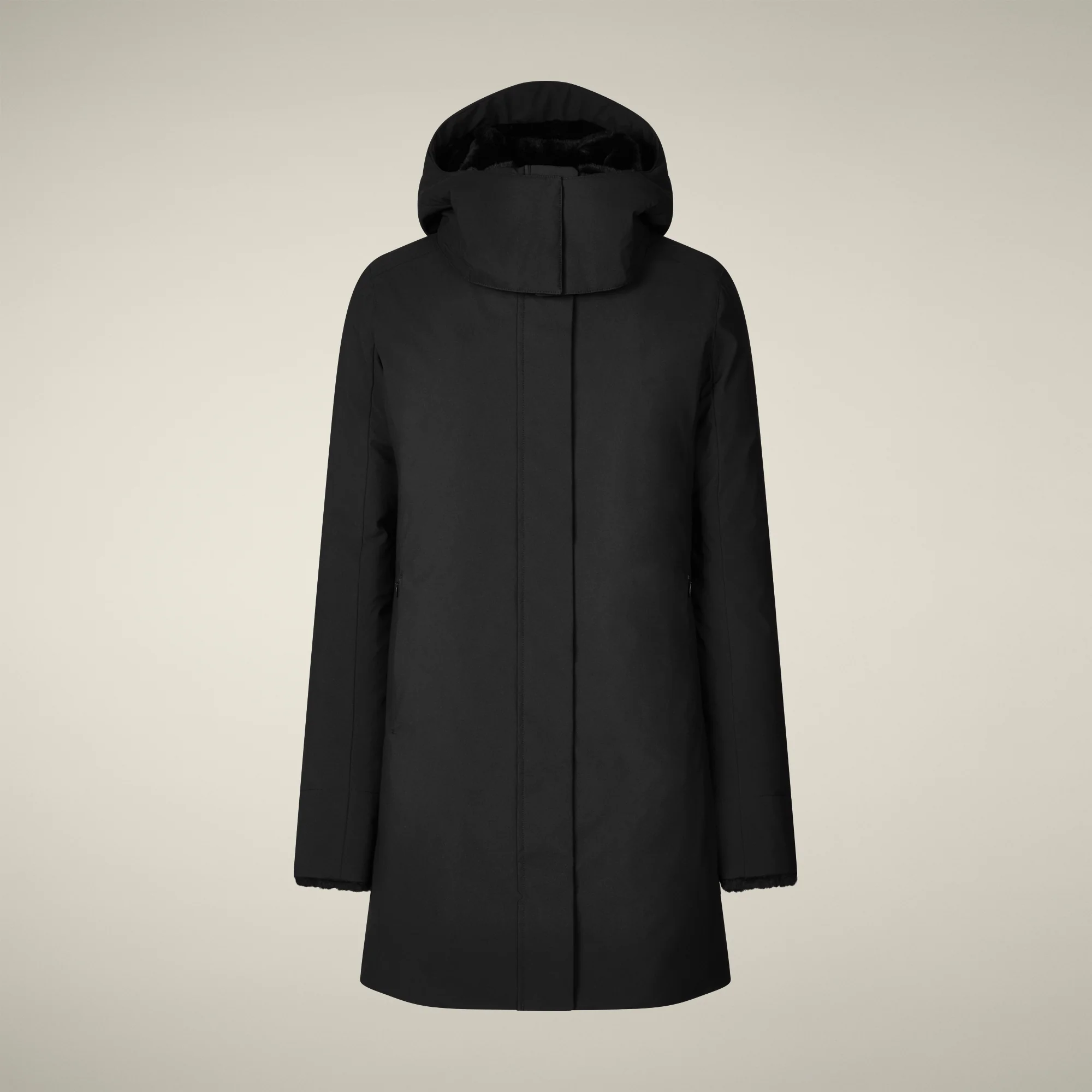 Women's parka samantah  in black