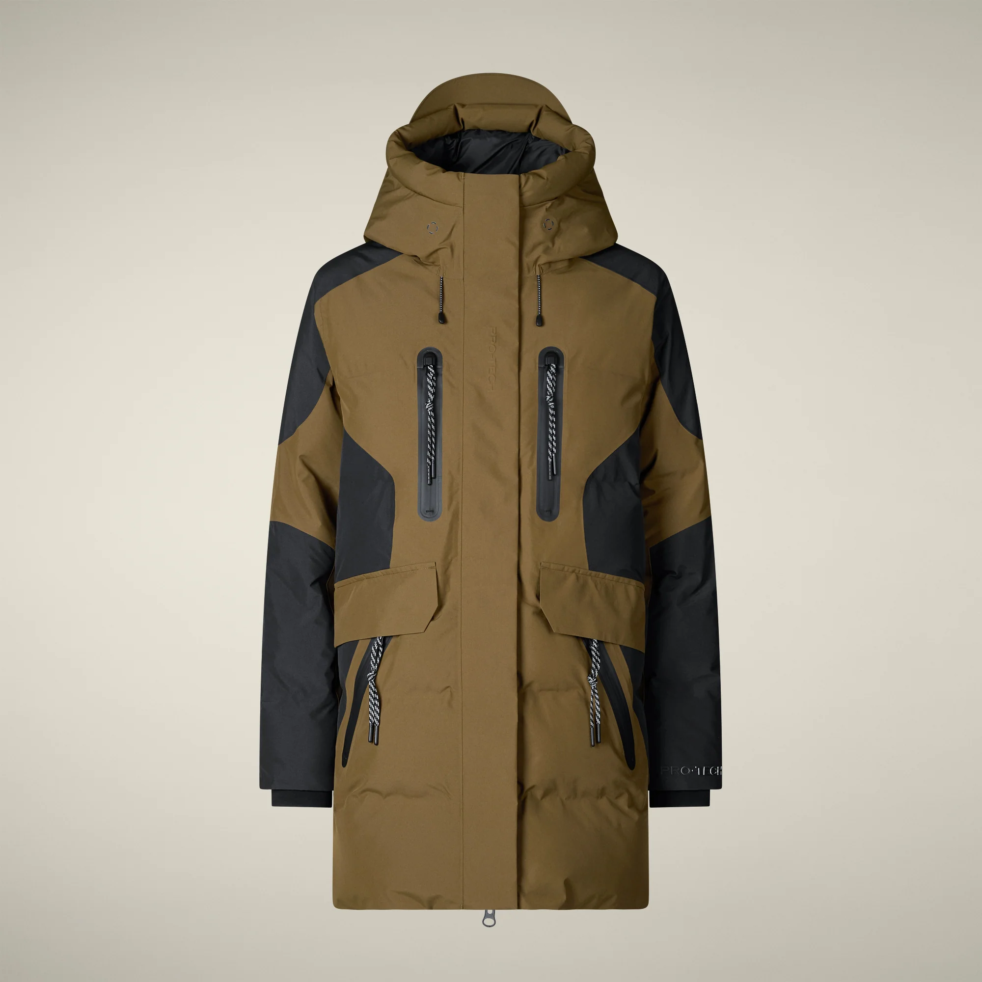 Women's Parka K2 in Bark Green