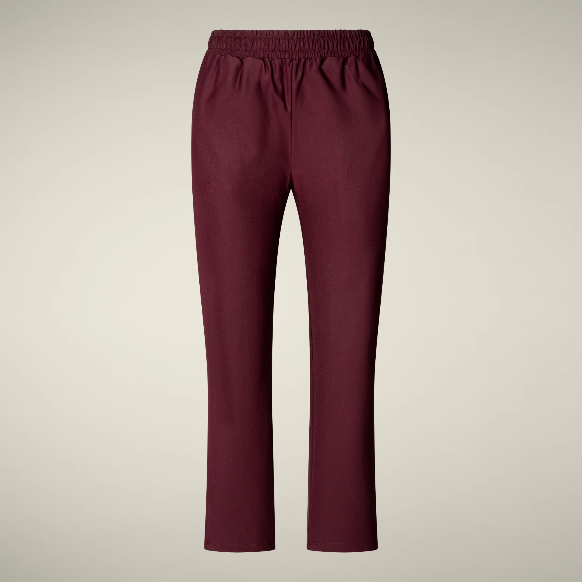 Women's Trousers Milan in Wine Red