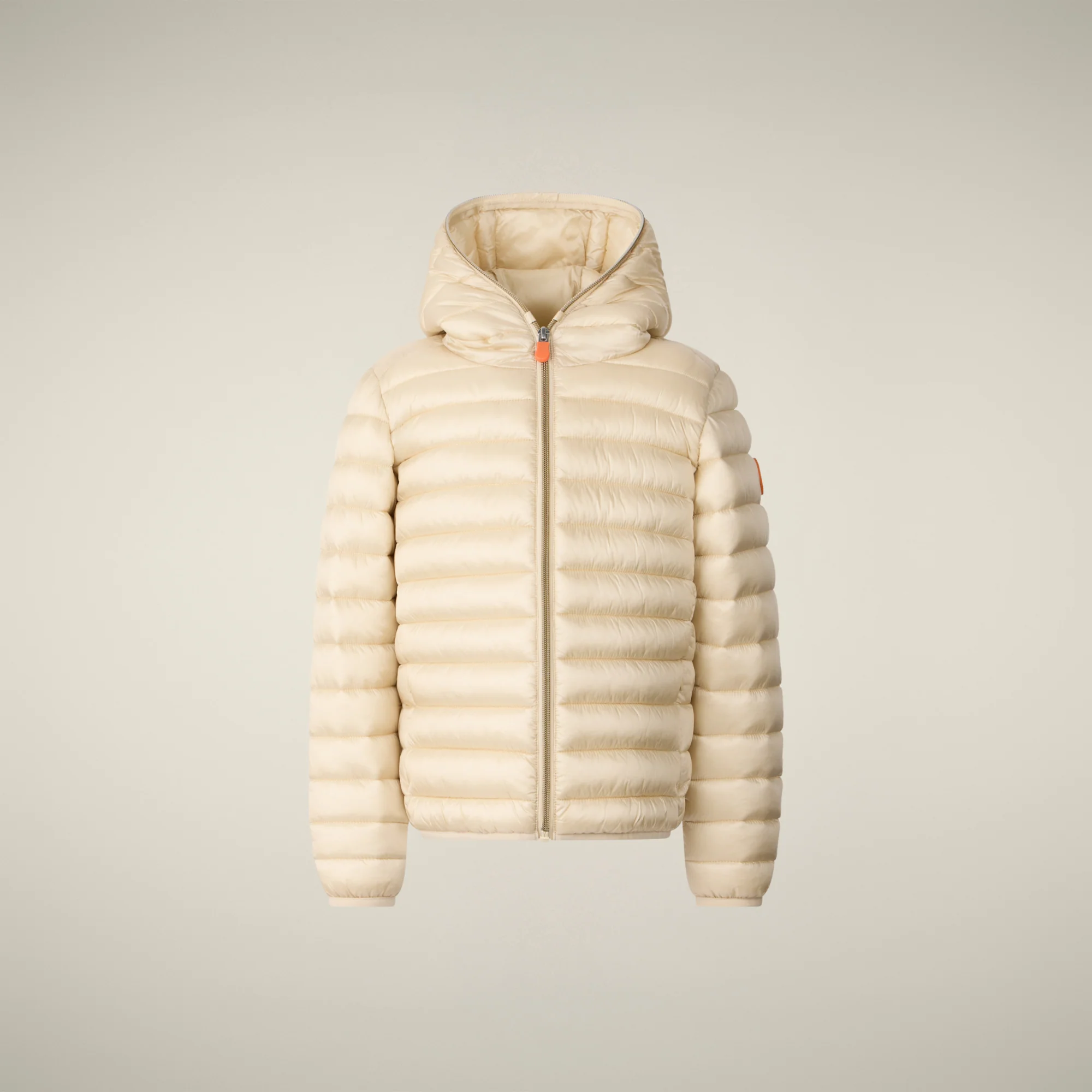 Girls' Puffer Jacket Iris in Shore Beige