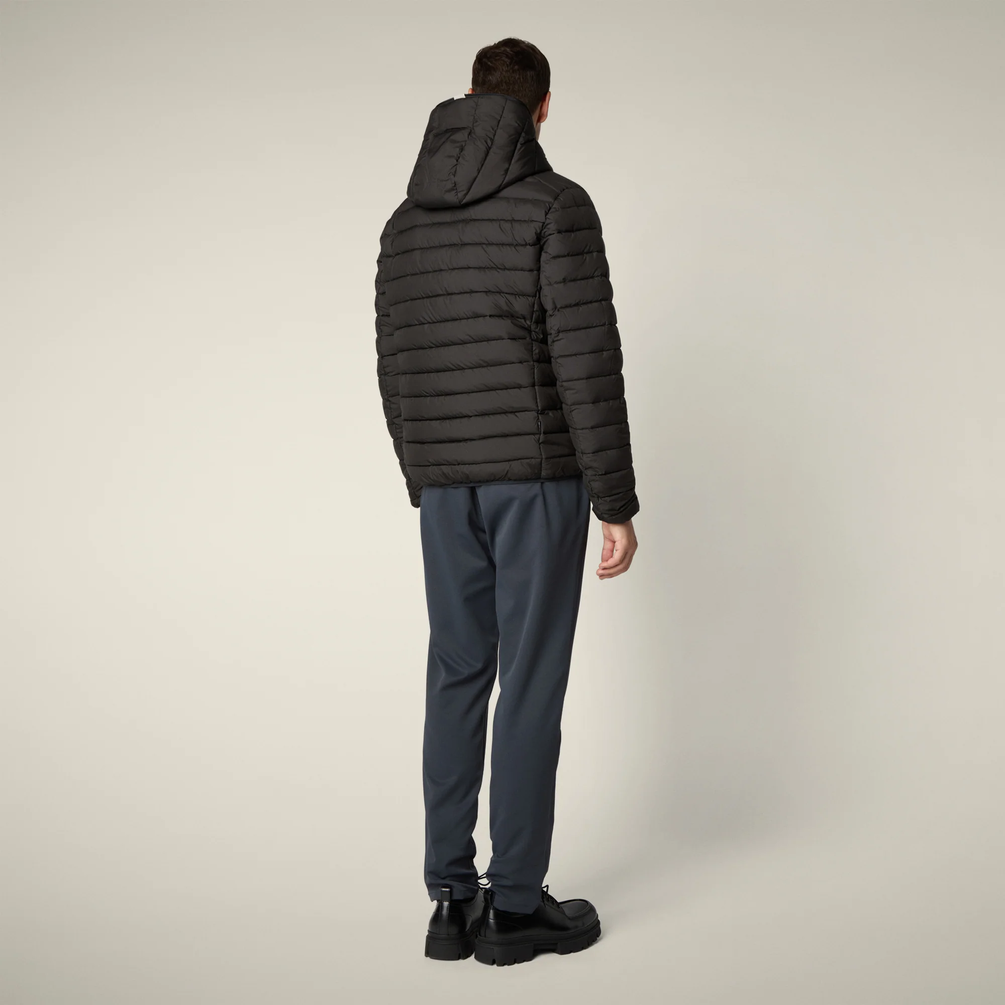 Men's Reversible Jacket Ezra in Rainy Beige