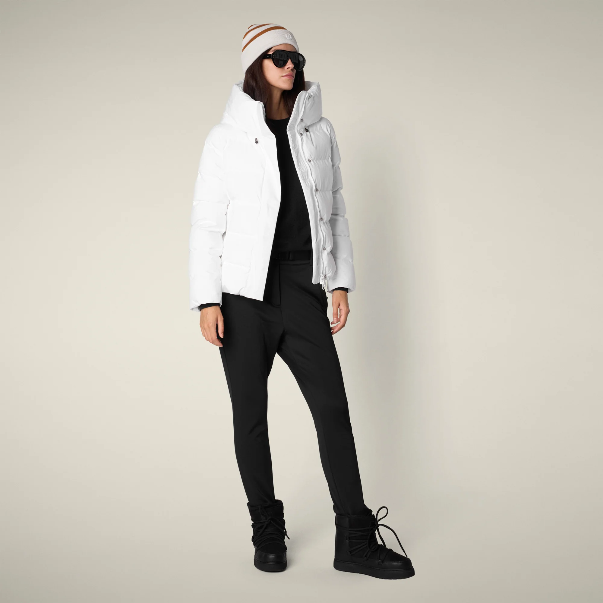 Women's Parka Arena in White