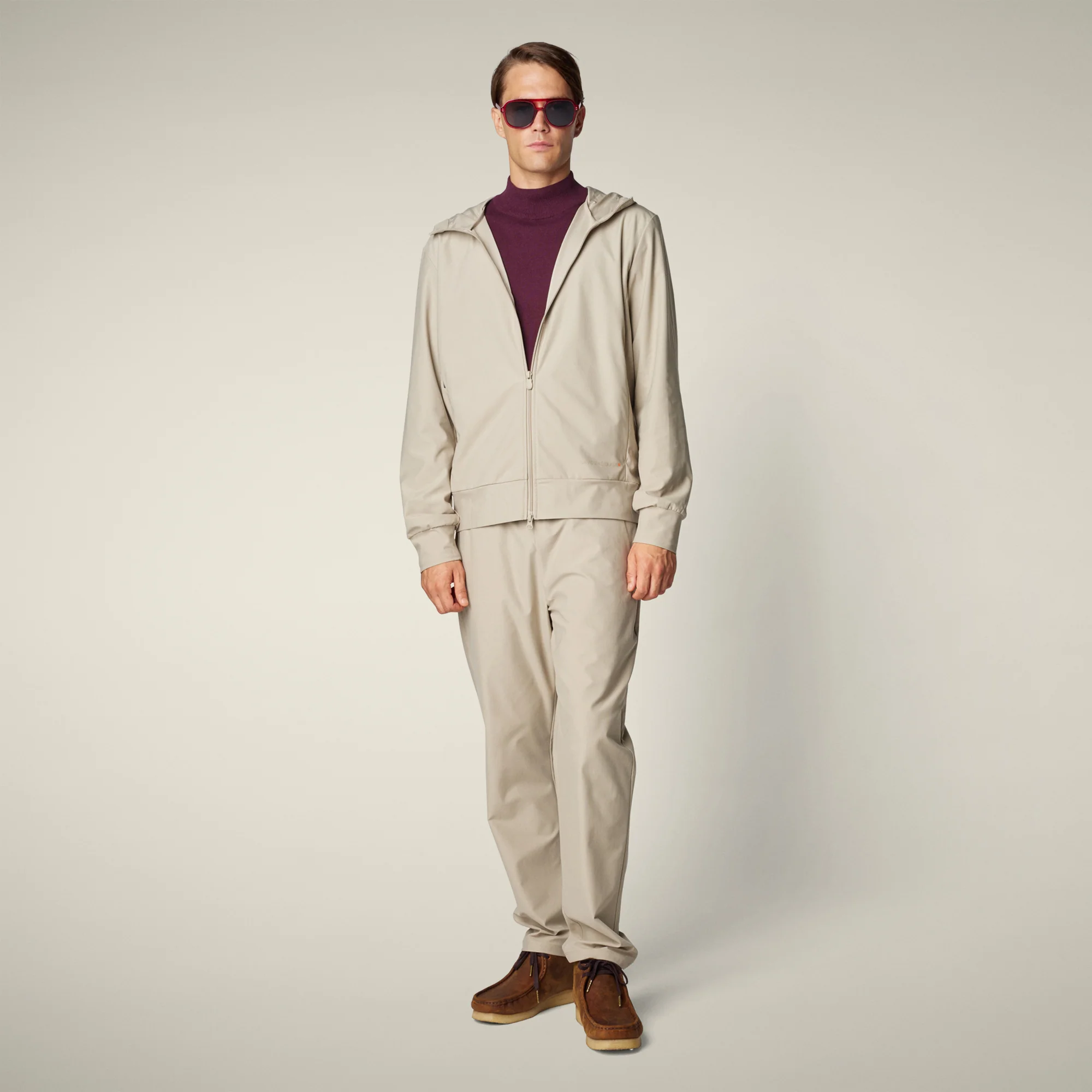 Men's Trousers Michael in Stone Beige