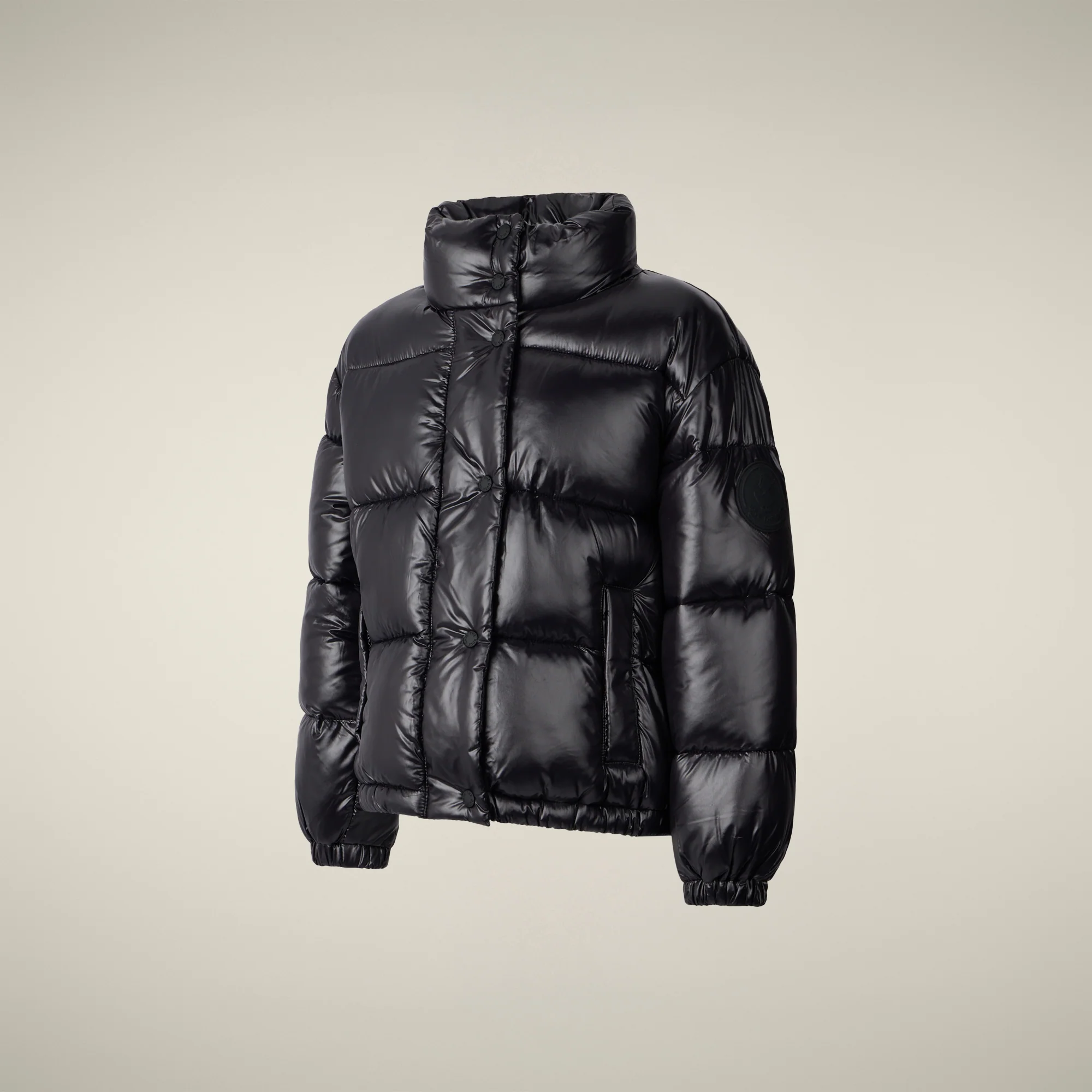 Girls' Puffer Jacket Cini in Black