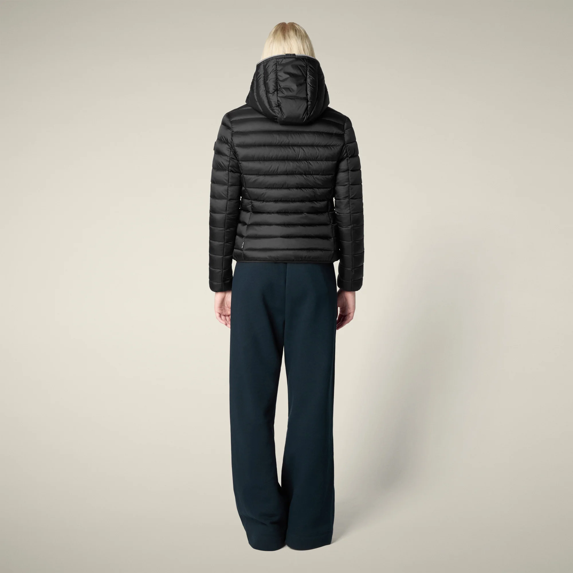 Women's Animal free puffer Jacket Alexis in Black