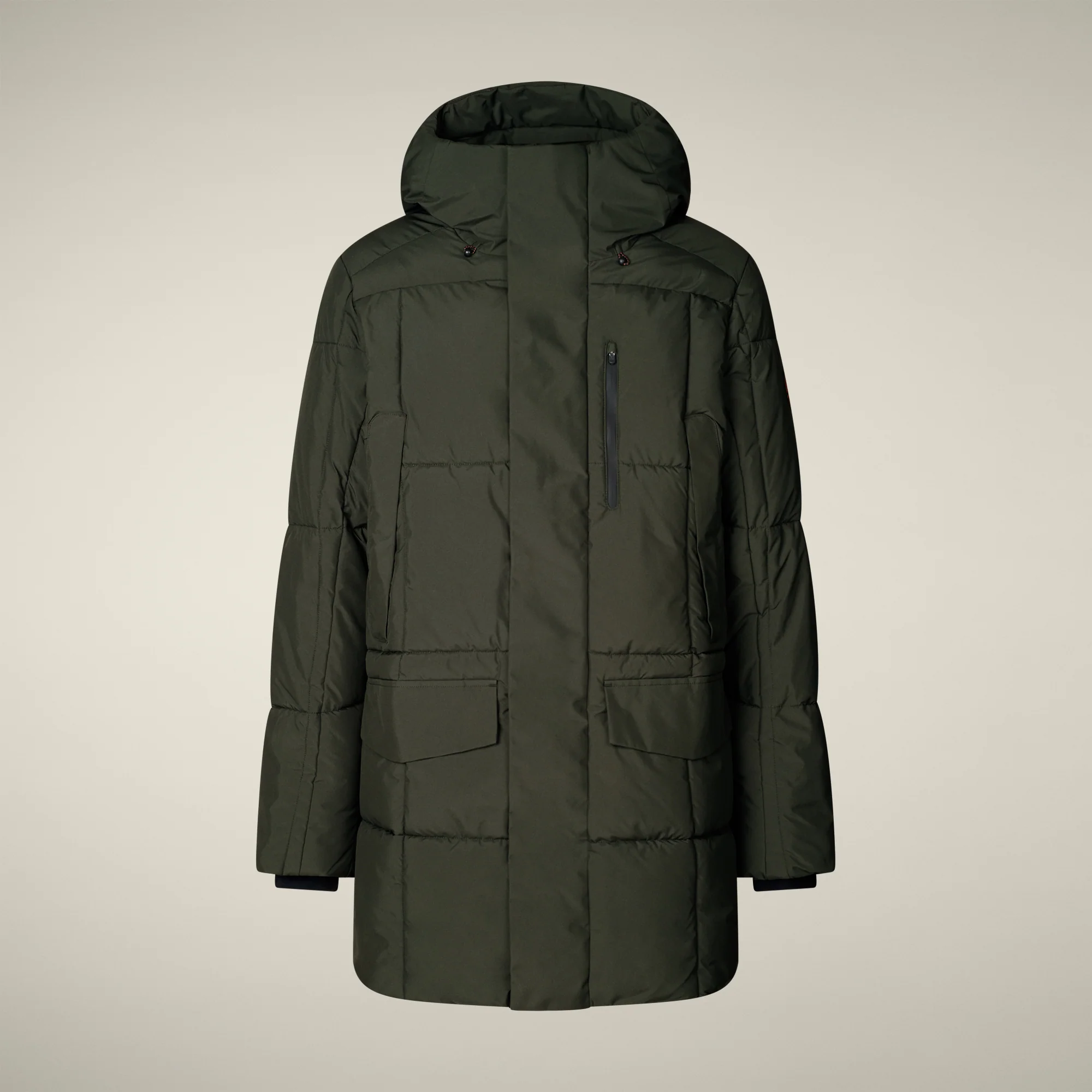 Men's Parka Gaspar in Land Green