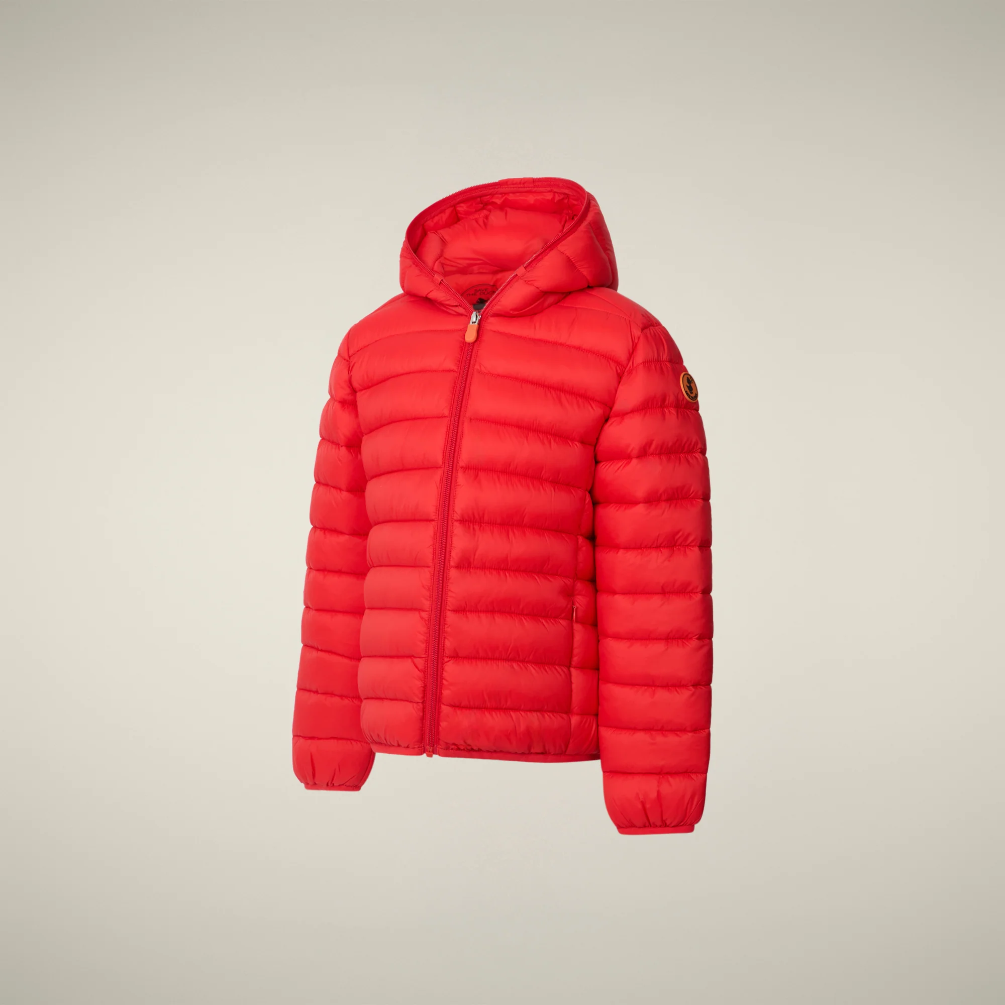 Boys' Puffer jacket Dony in Fiery Red