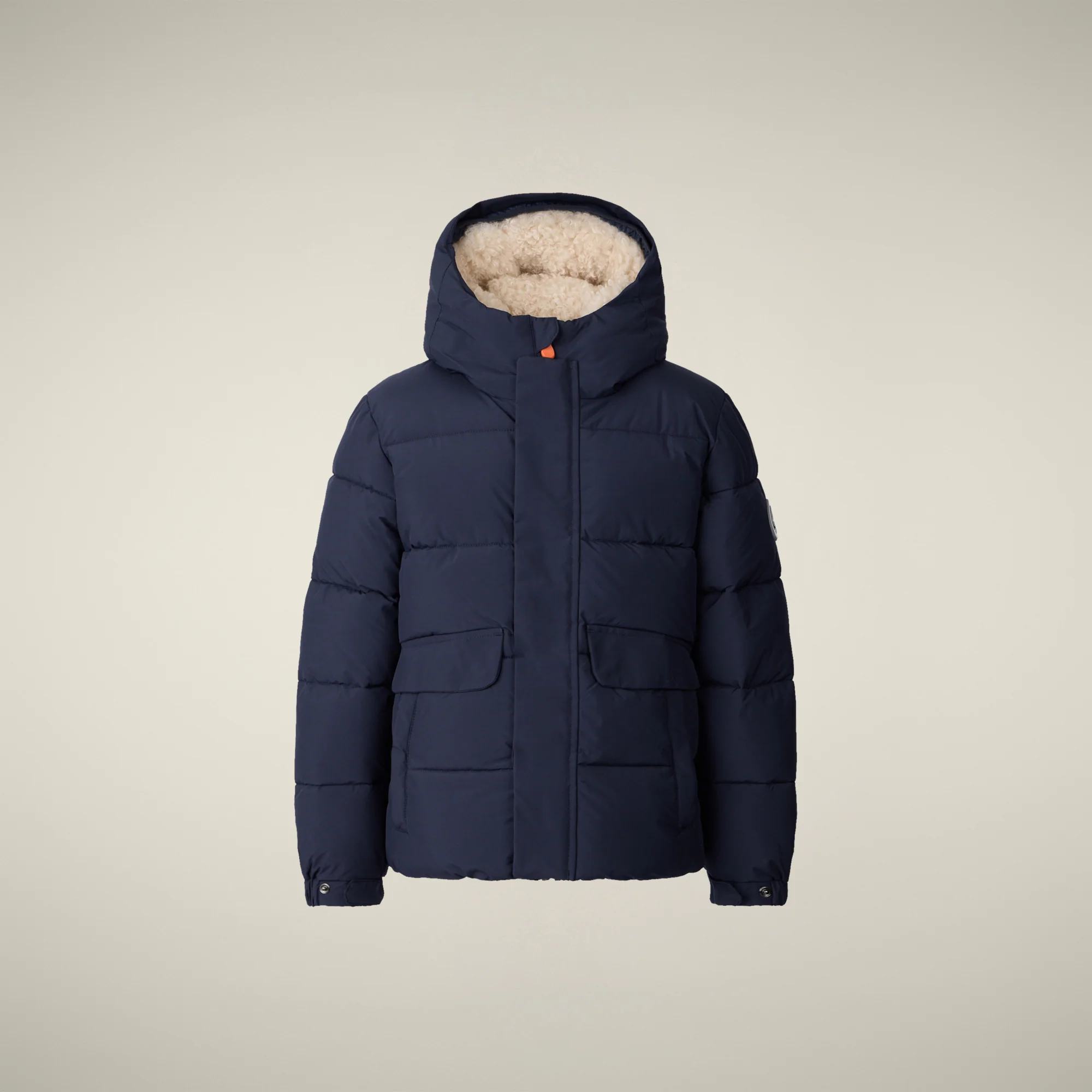 Boys' Parka Toby in Navy Blue