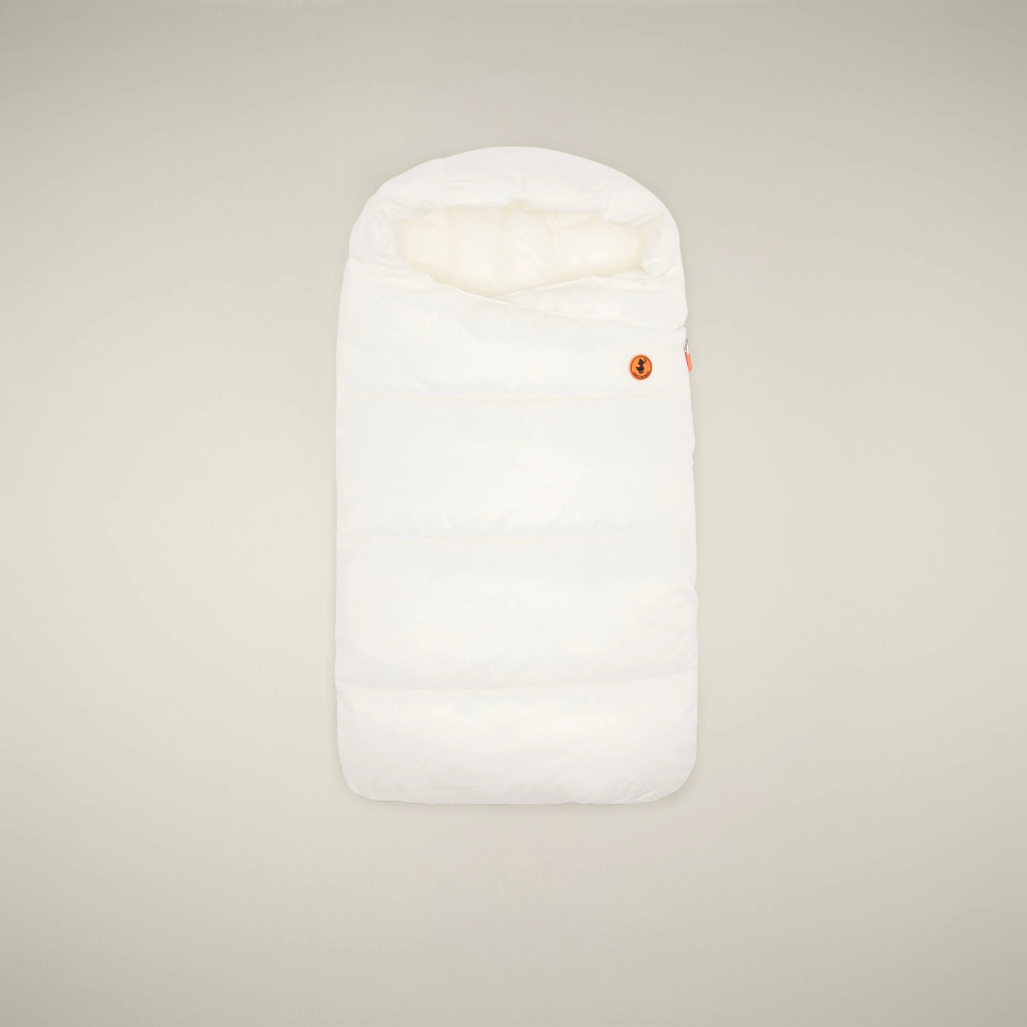 Unisex baby sleeping bag Kay in off white