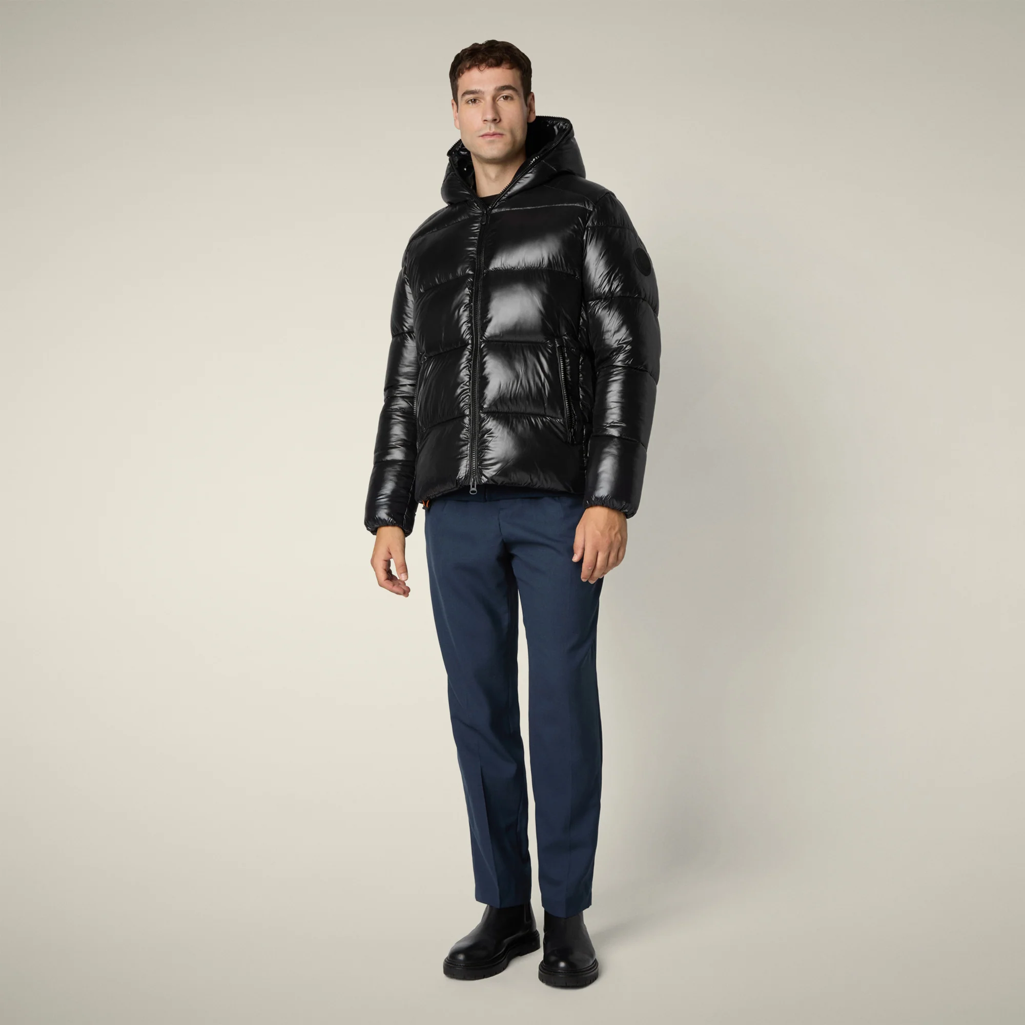 Men's Puffer Jacket Edgard in Black