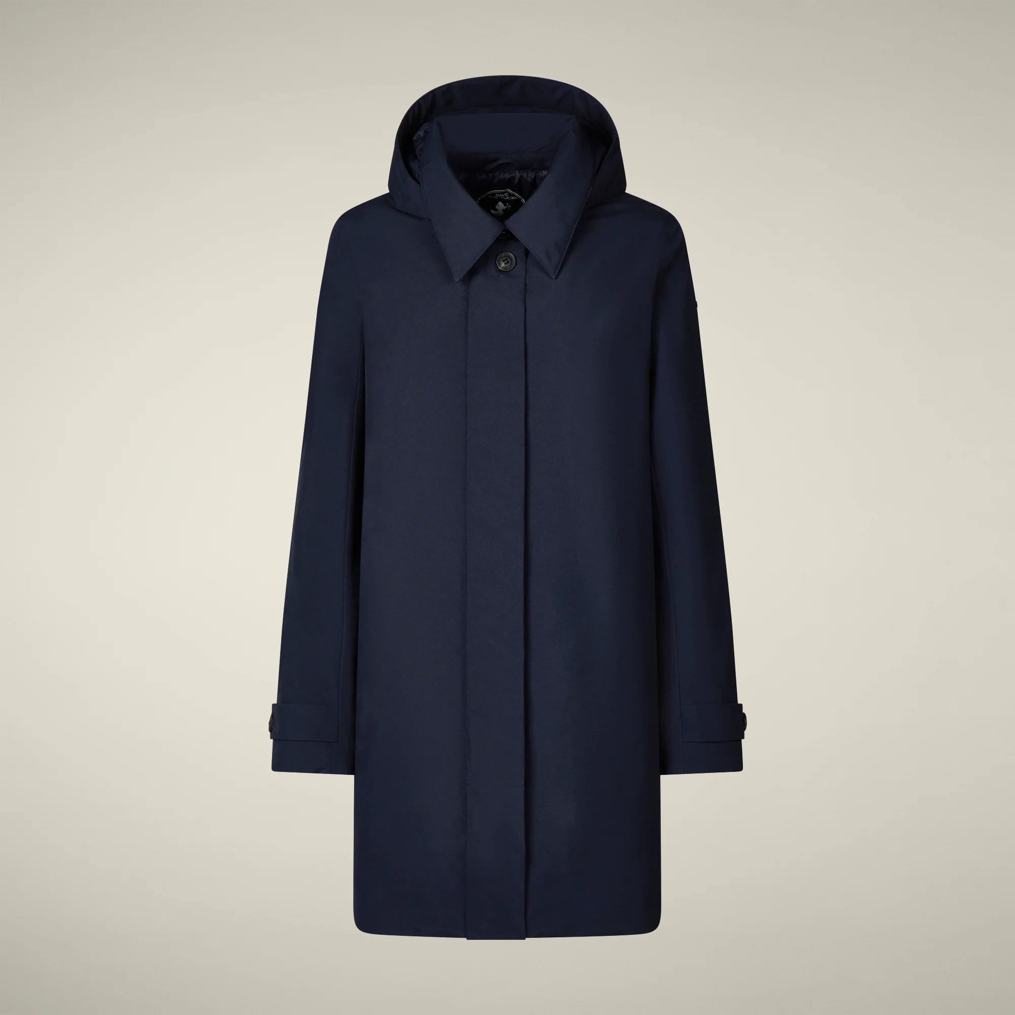 Women's Raincoat Embie in Blue Black