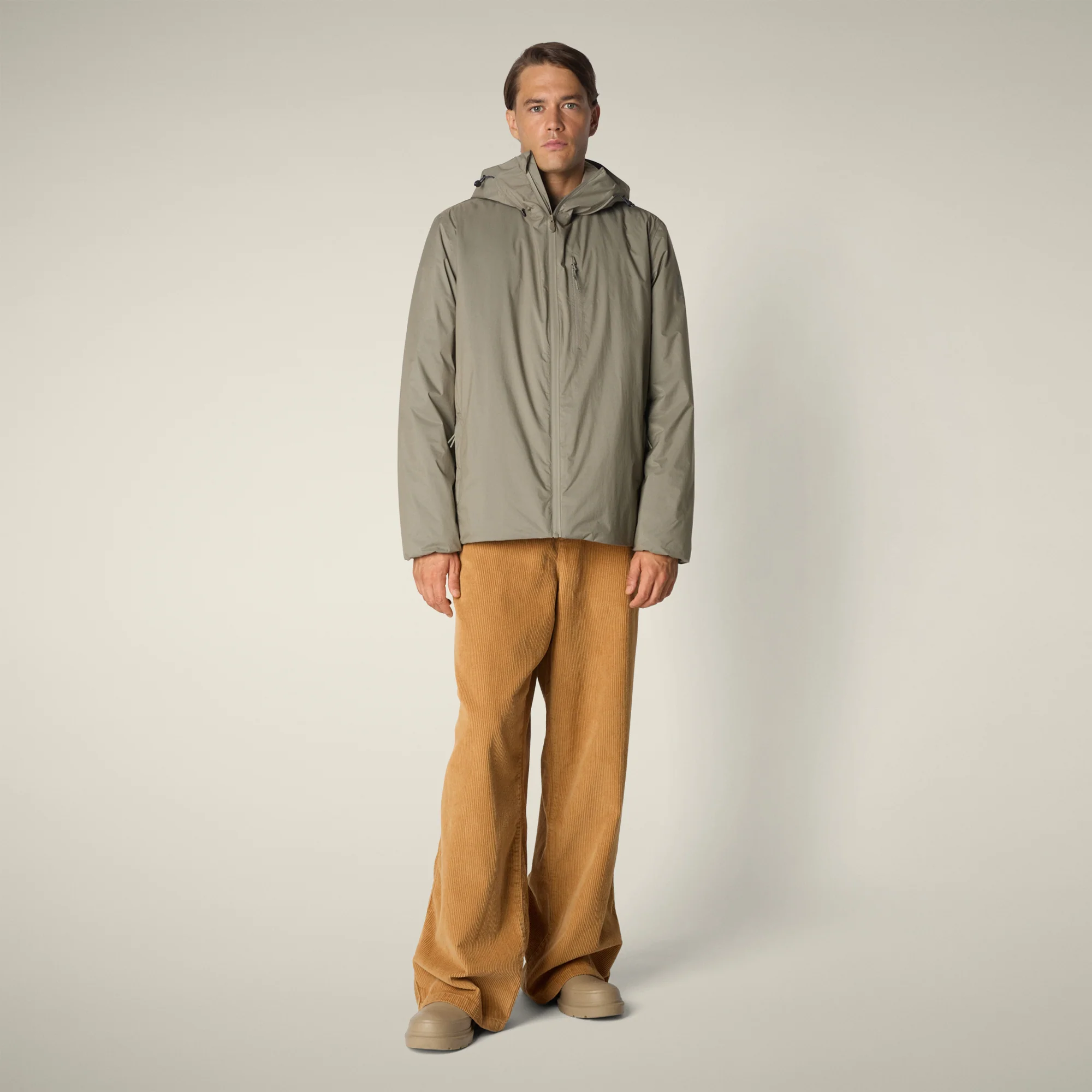 Men's parka Horizon in dusty beige