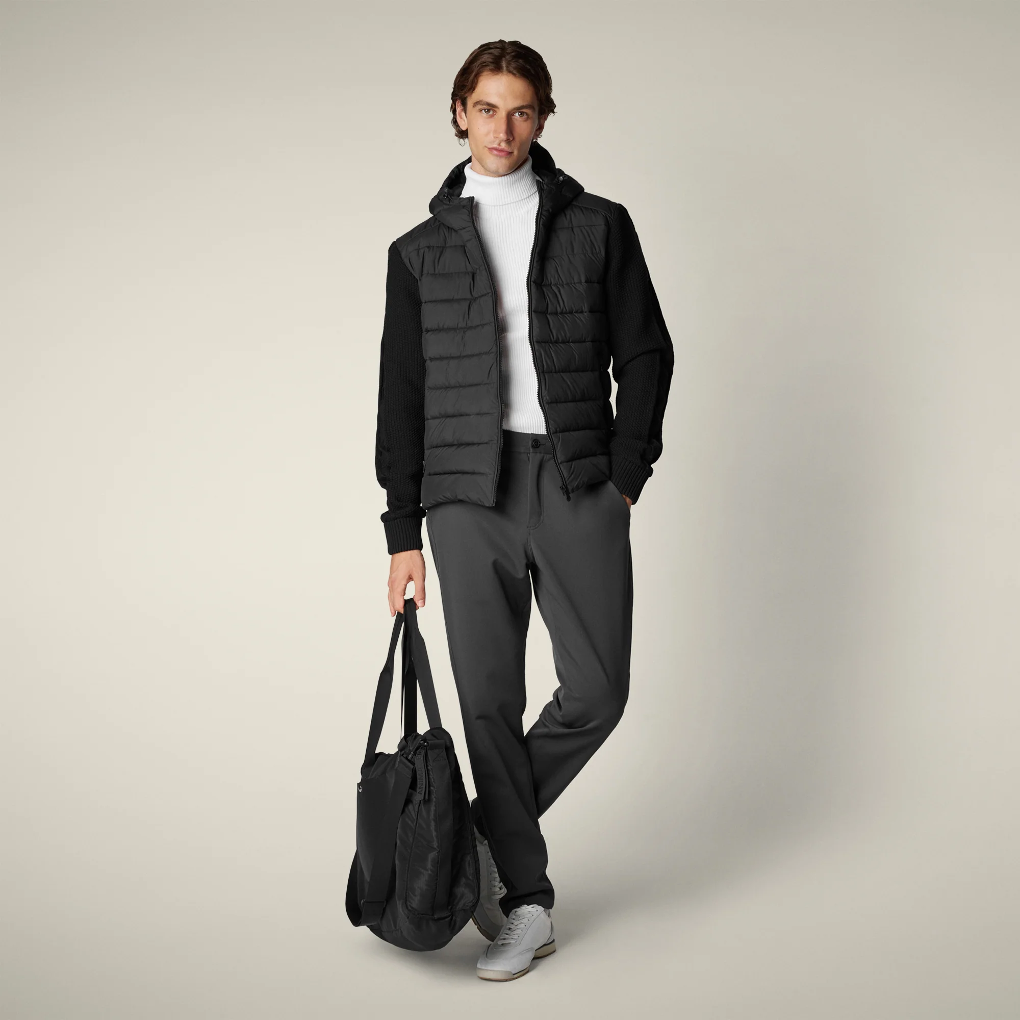 Men's jacke fen in black