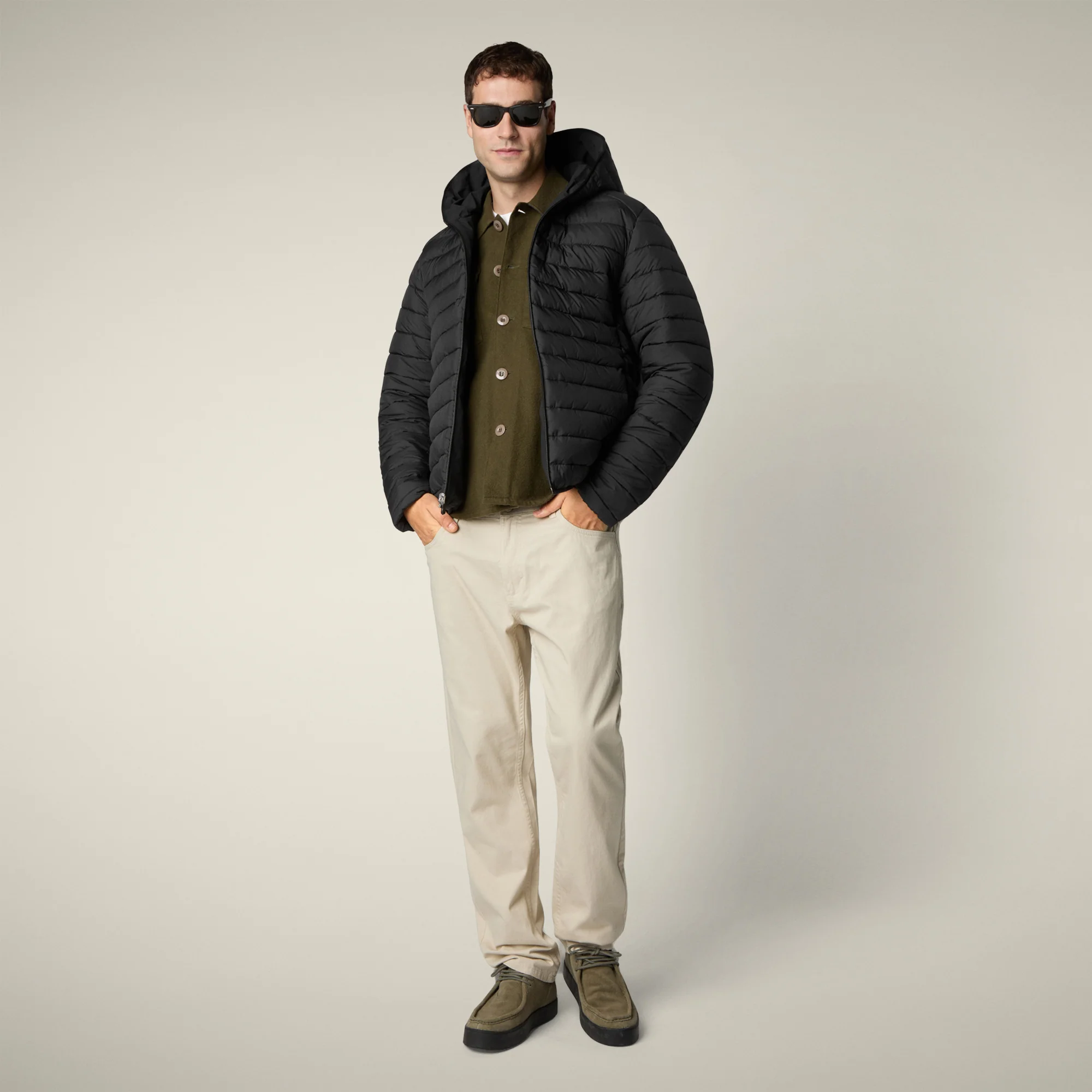 Men's Reversible Jacket Ezra in black