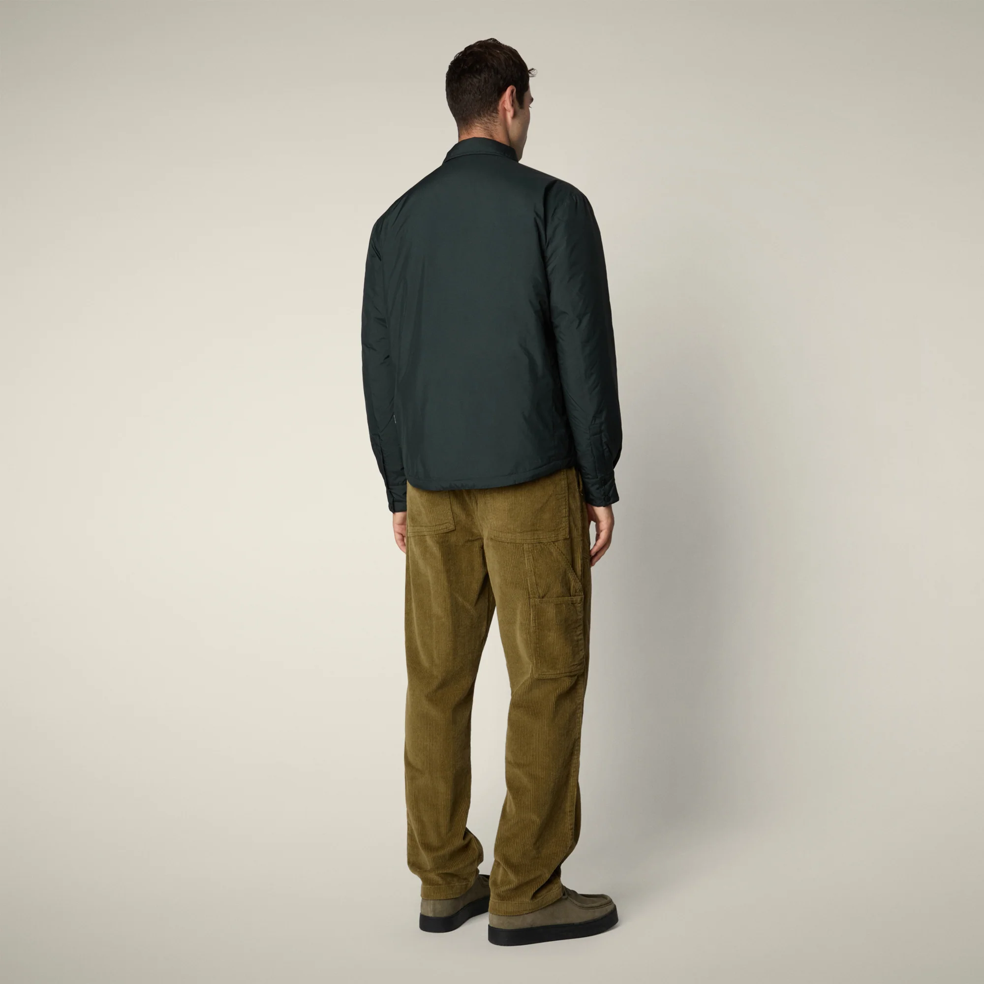 Men's jacket stellan in green black