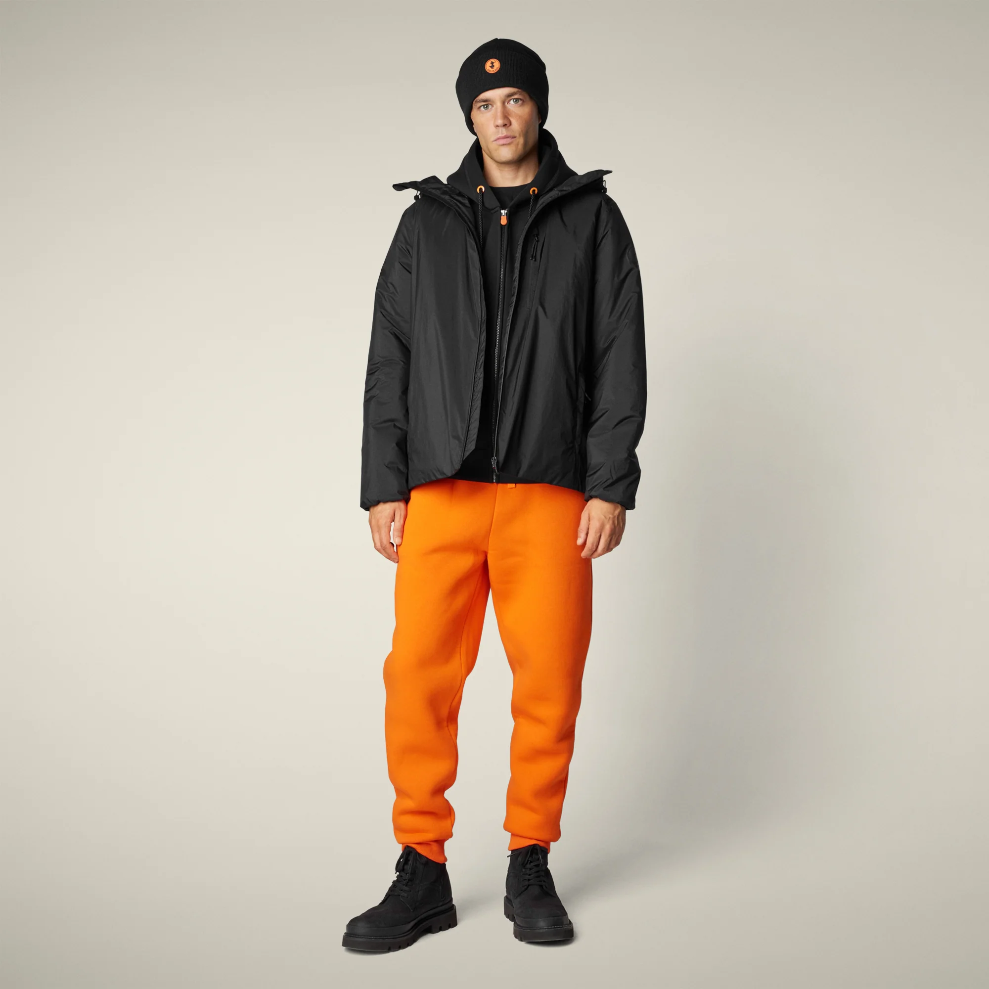 Men's Hooded Jacket Horizon in Black