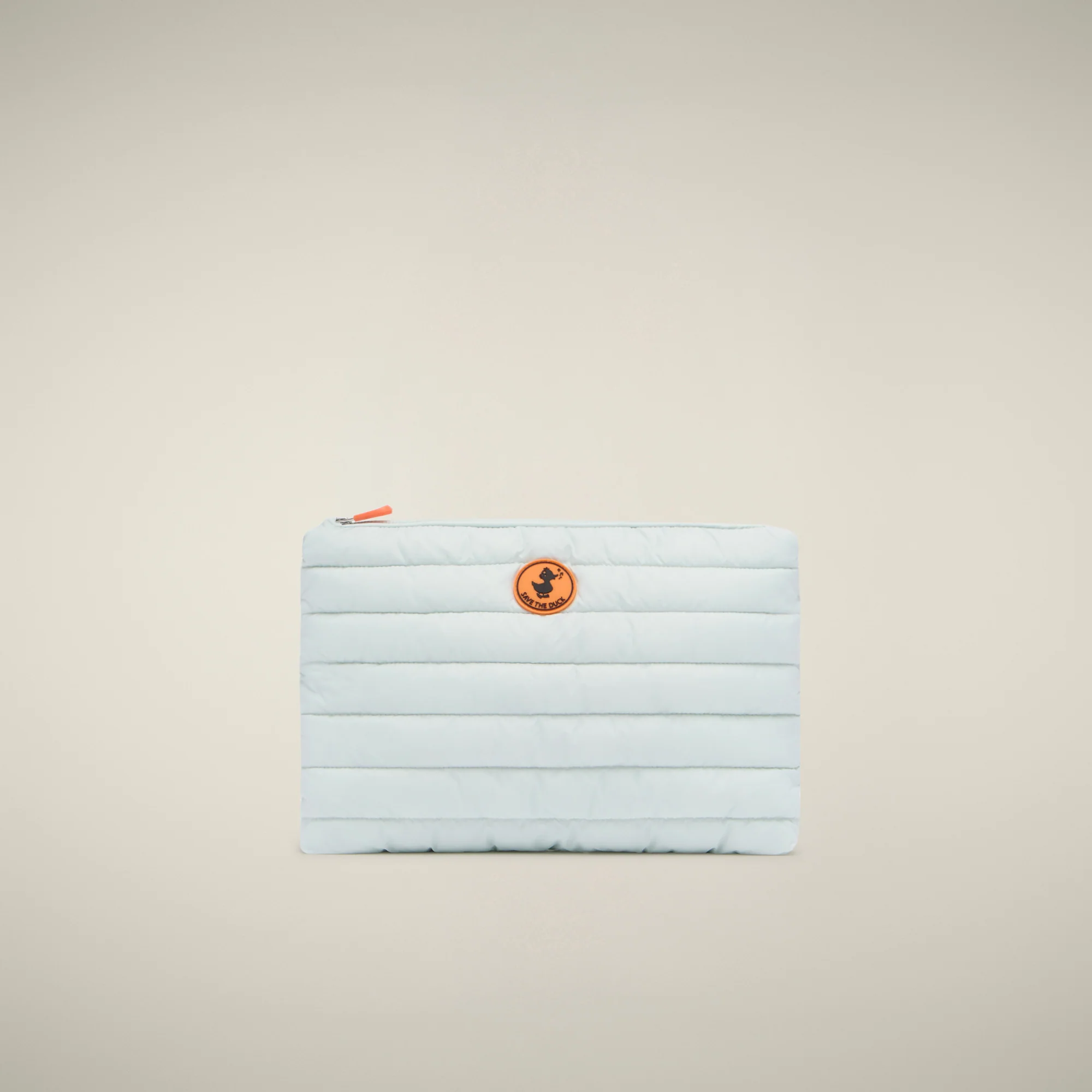 Unisex quilted pouch shaula in glacier blue