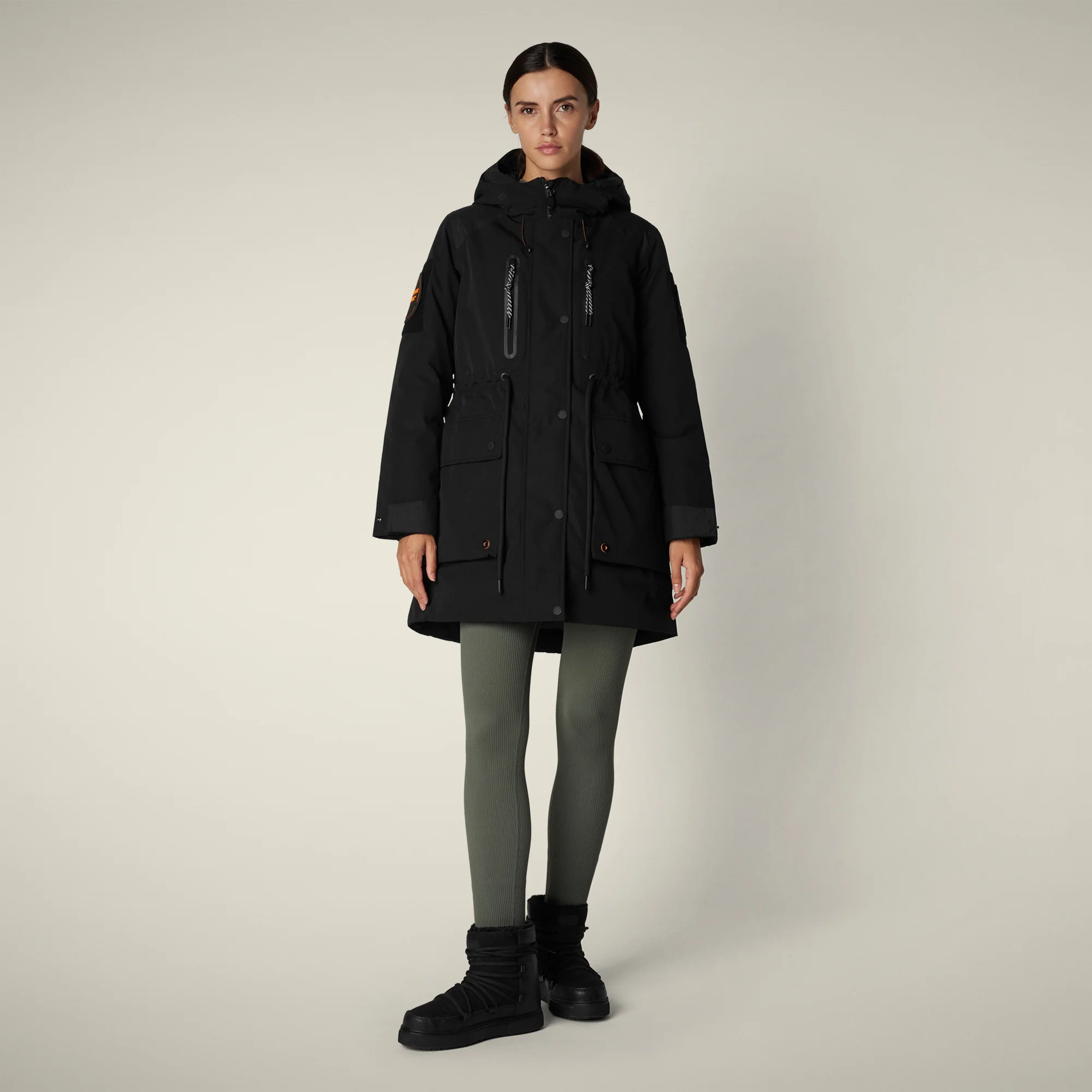 Women's Winter Parka Kamet in Black