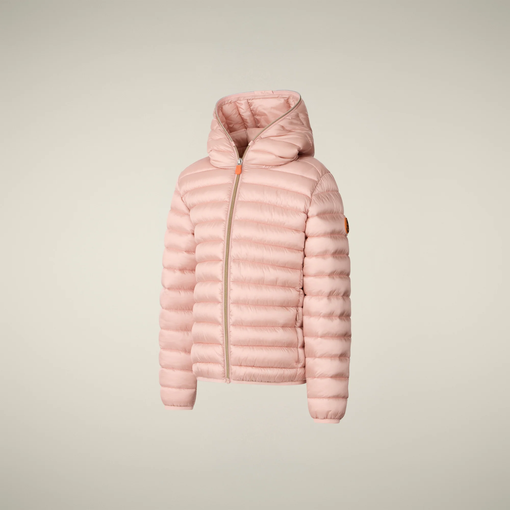 Girls' Puffer Jacket Iris in Baby Pink