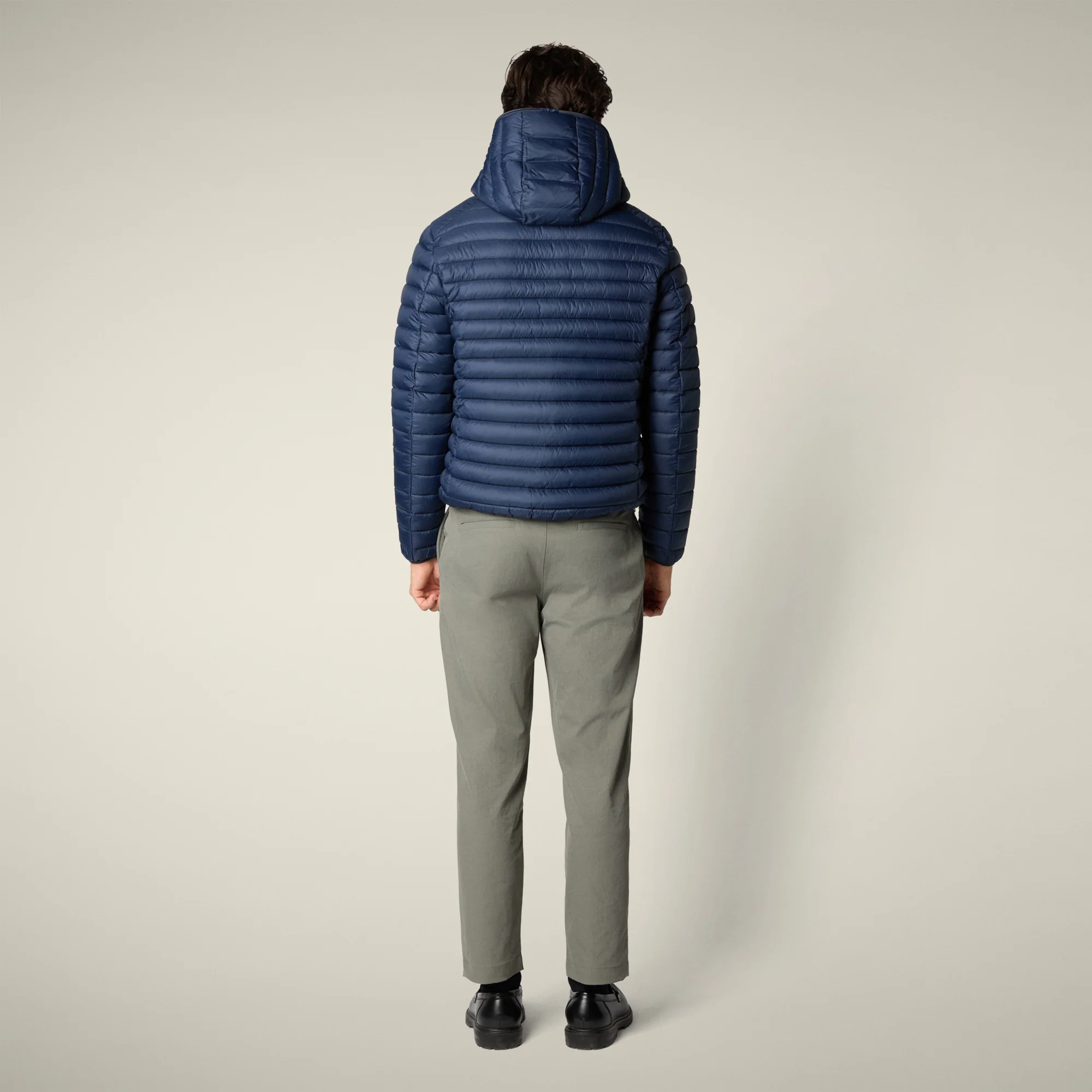 Men's Puffer Jacket Donald in navy Blue