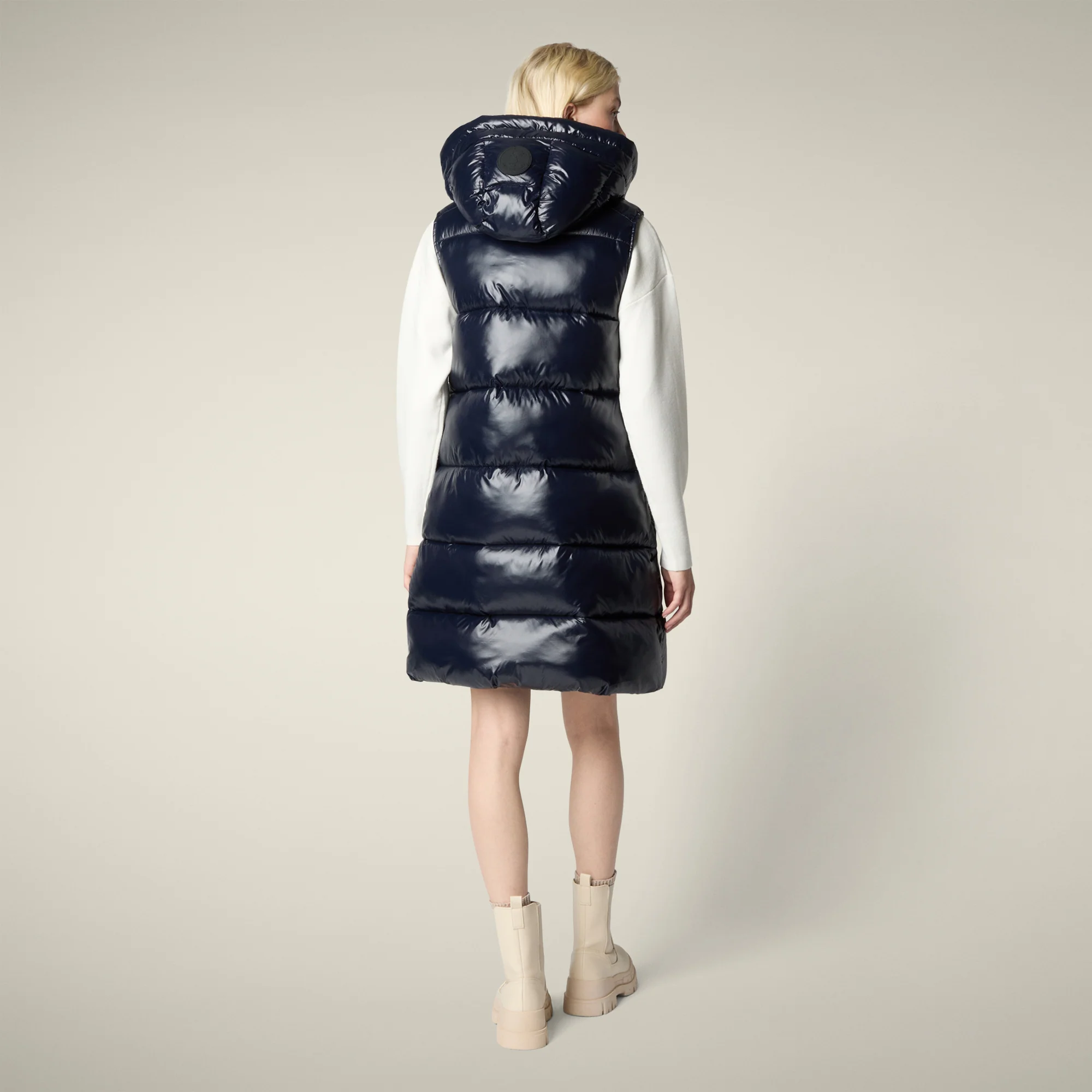 Women's Vest iria  in blue black