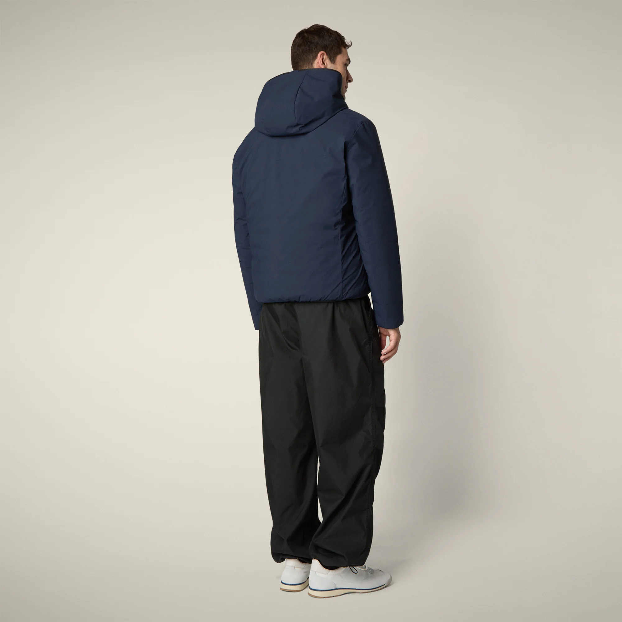 Men's Reversible Jacket Ezra in Navy Blue