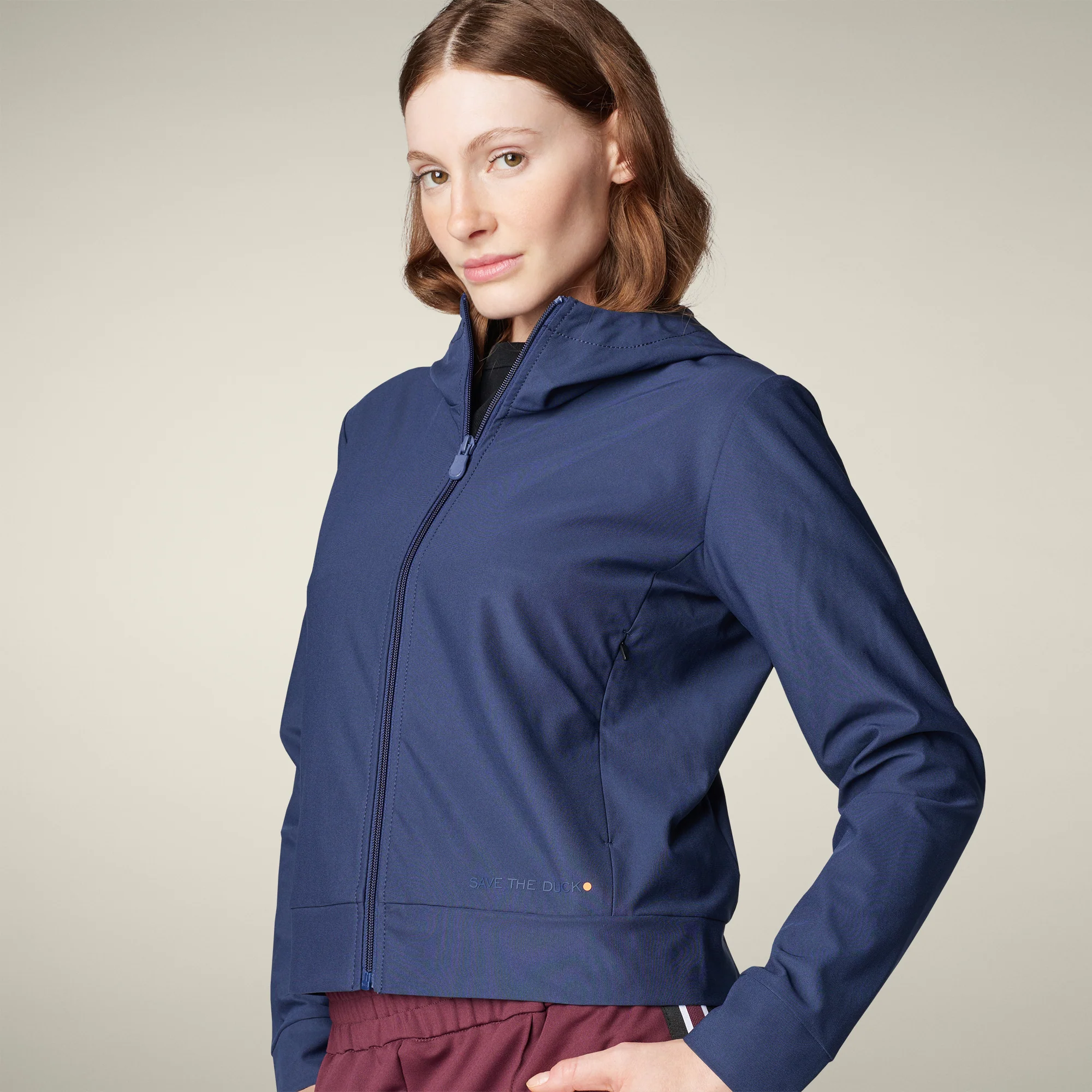 Women's sweatshirt pear in navy blue
