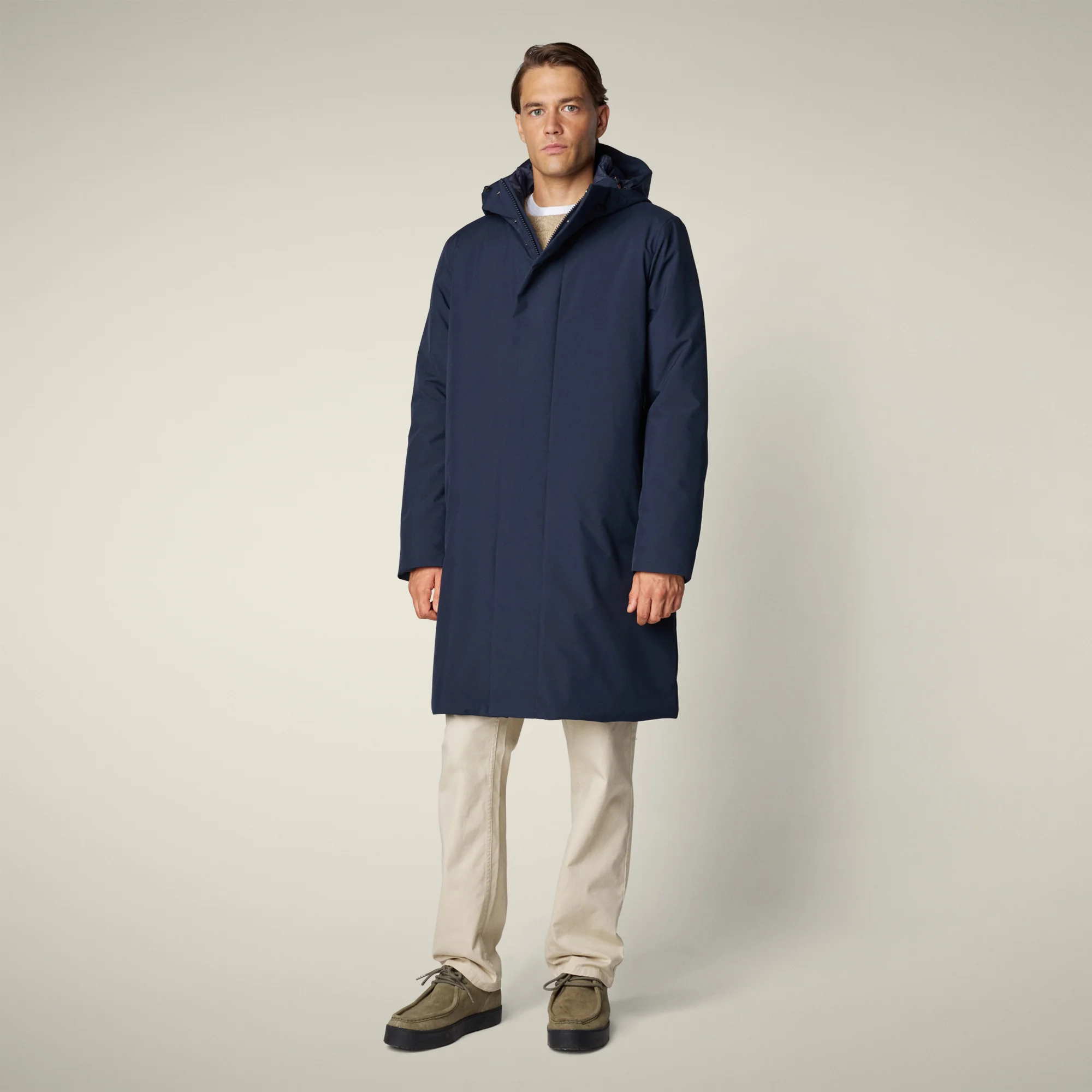 Men's Coat Barry in Blue Black