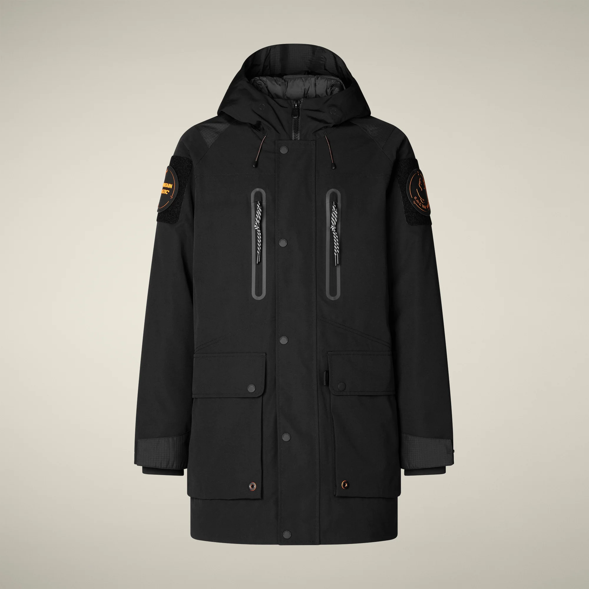 Men's Winter Parka Kailash in Black
