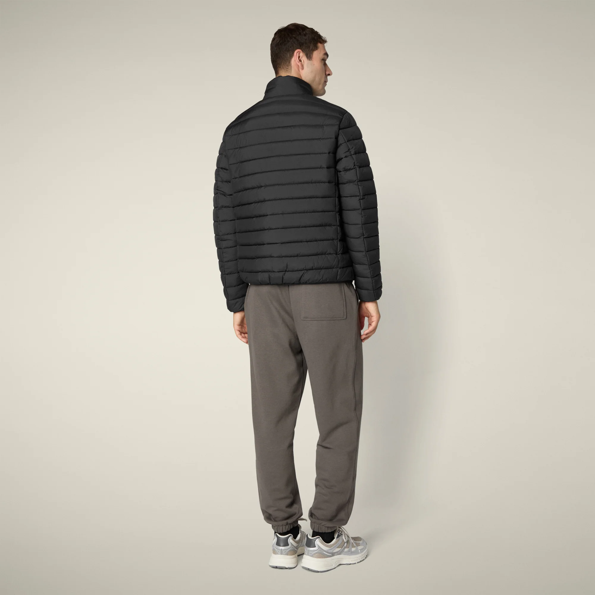 Men's animal free puffer Jacket Erion in black