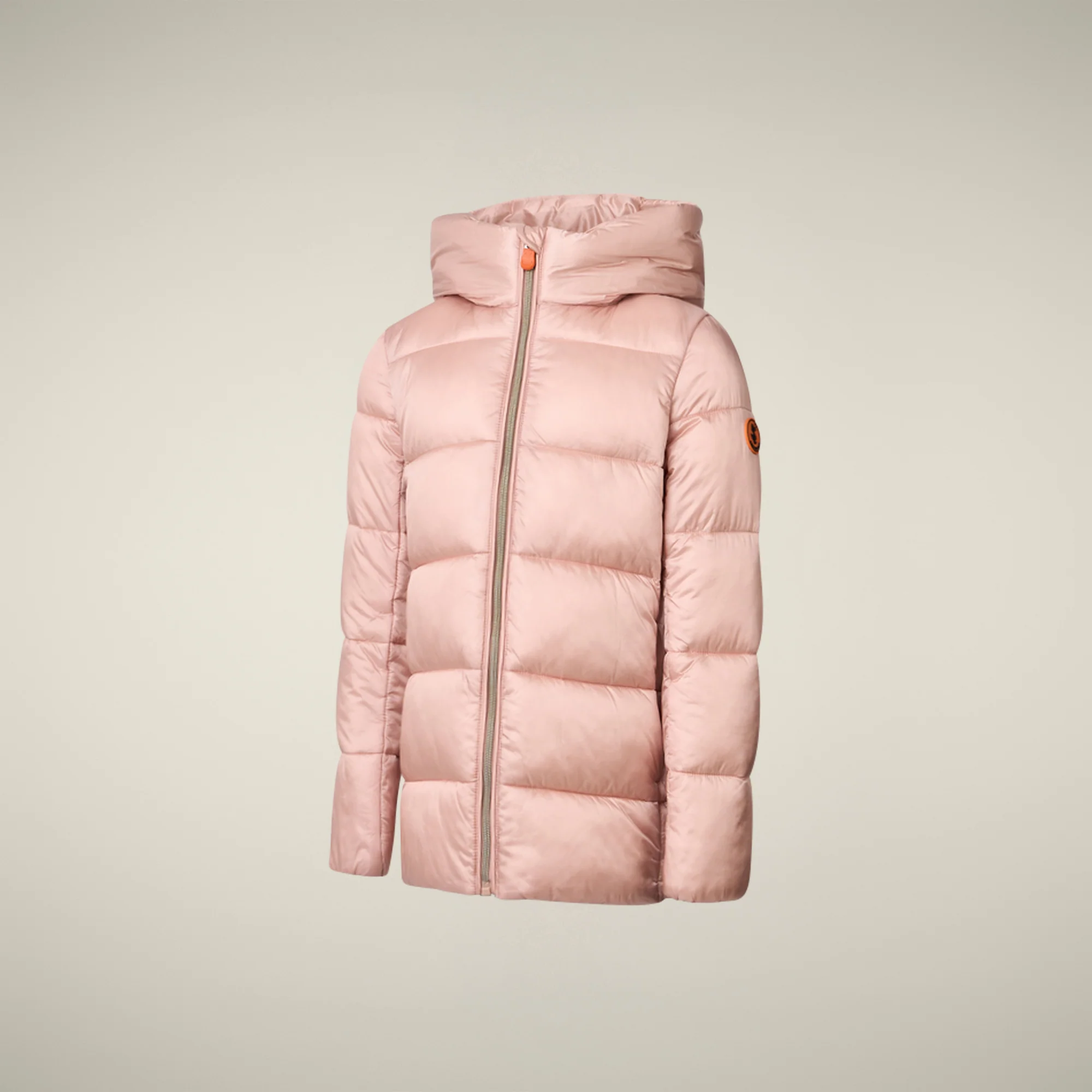 Girls' Puffer Jacket Gracie in Baby Pink