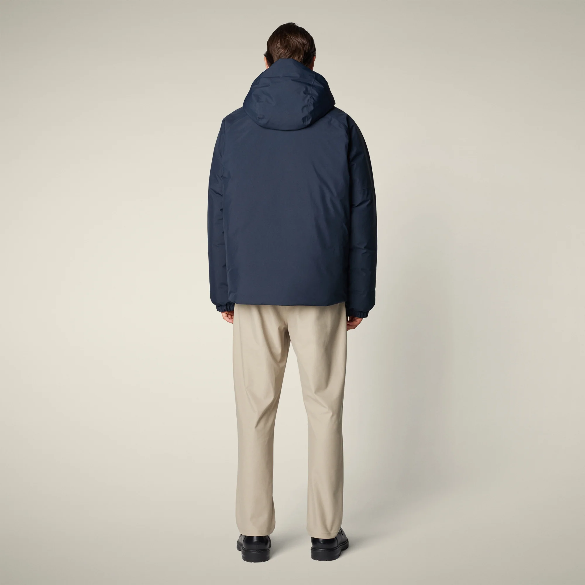 Men's Rain Jacket Serge in blue black