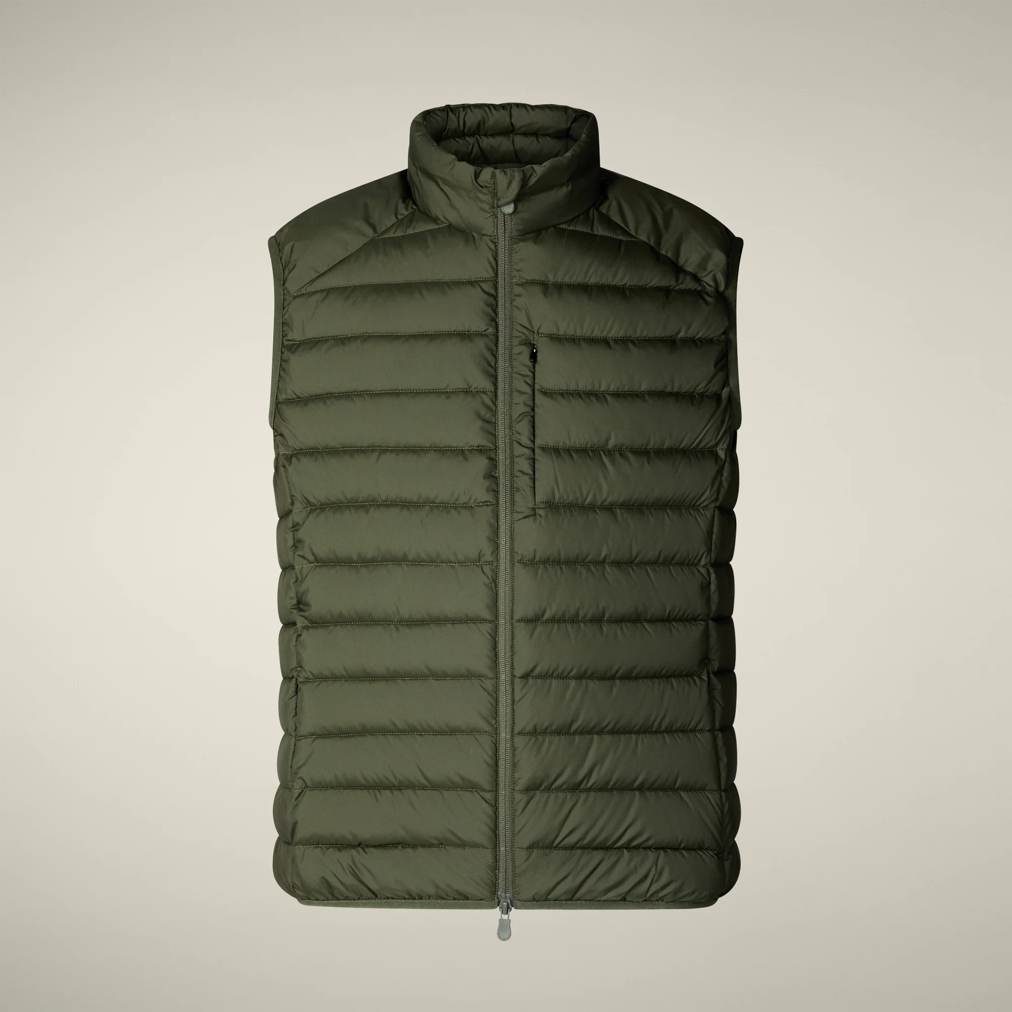Men's Puffer vest Rhus in dusty olive