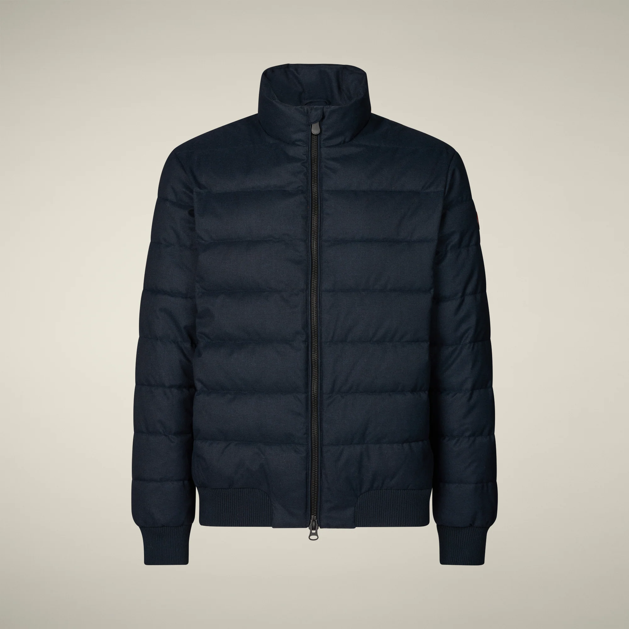 Men's Animal free puffer Jacket Herbie in Navy Blue Melange