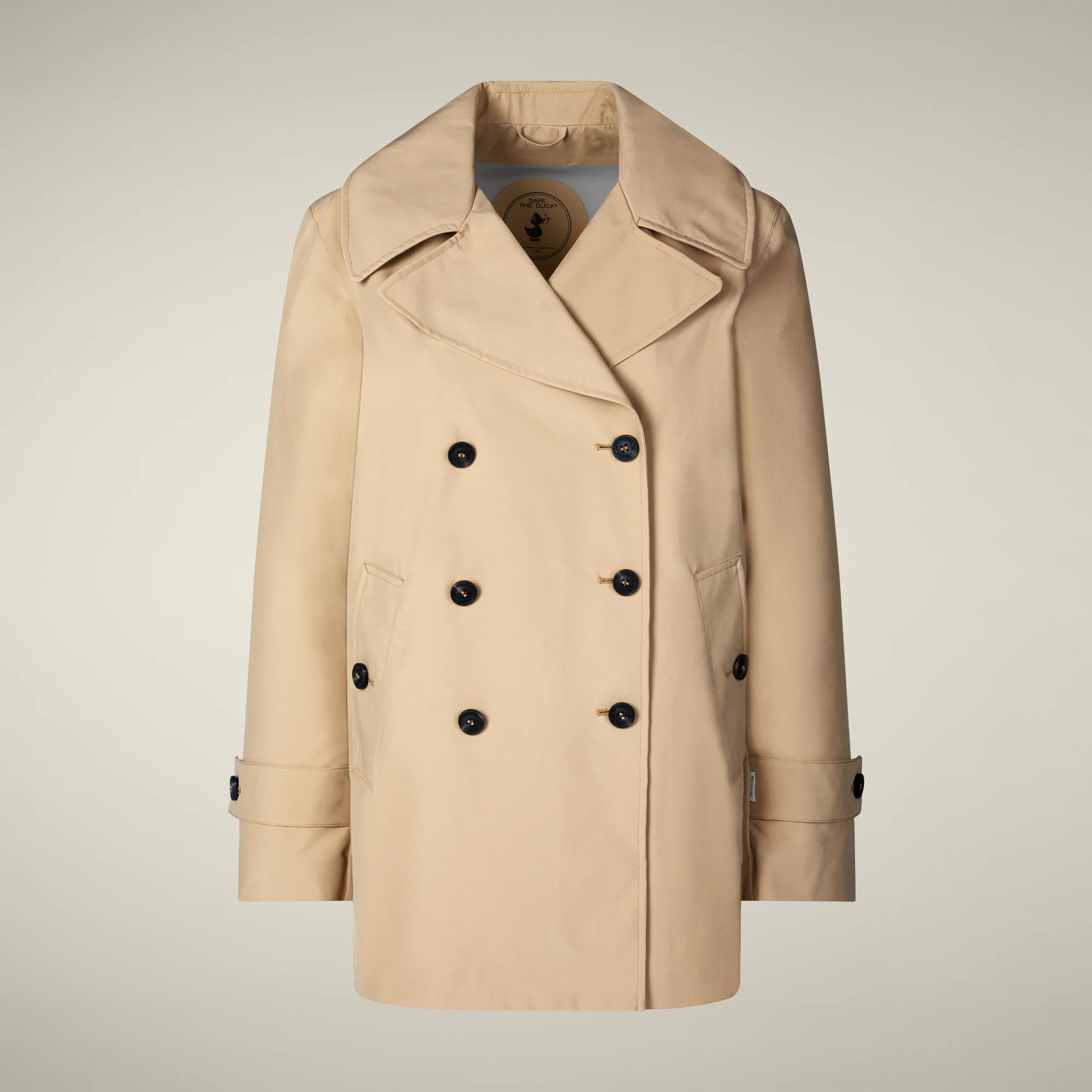 Women's Raincoat Sofi in Stardust Beige